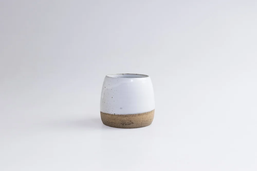 Custom pour-over coffee cup designed and produced for Dawn Patrol Coffee in Kangarilla SA, mid 2017.