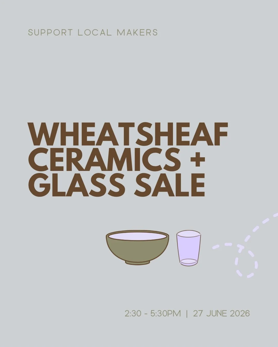 Support local makers at the Wheatsheaf Ceramics and Glass Sale this Saturday 🫶🏻

For three hours a collection of Adelaide&rsquo;s best craftspeople transform the Wheatsheaf Hotel into a buzzing market space. Find handmade ceramics and small batch g
