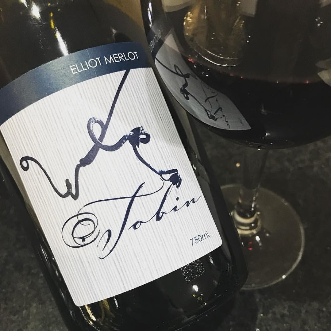 Posted&bull; @huntervalleywino Friday night, after a very busy week, calls for a glass or two of Tobin&rsquo;s Elliot Merlot🍇🍷 There&rsquo;s something special about drinking the wine from a winemaker that my Grandfather Reg mentored many years ago.