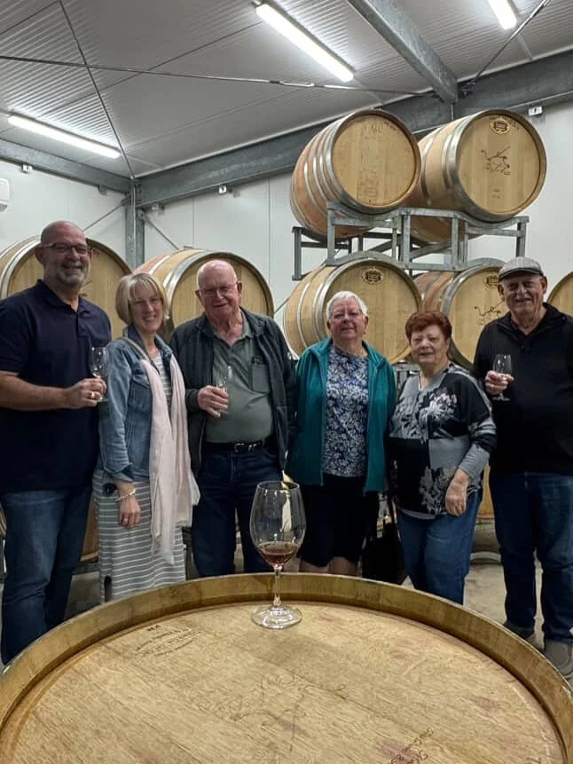 Rooted in history, our vineyard tells a timeless story. Long before Tobin Wines, the Costanzo family planted our cherished Semillon (75 years old) and Shiraz (65 years old) plots, alongside the ancient 115-year-old Purple Cornichon&mdash;traditional 