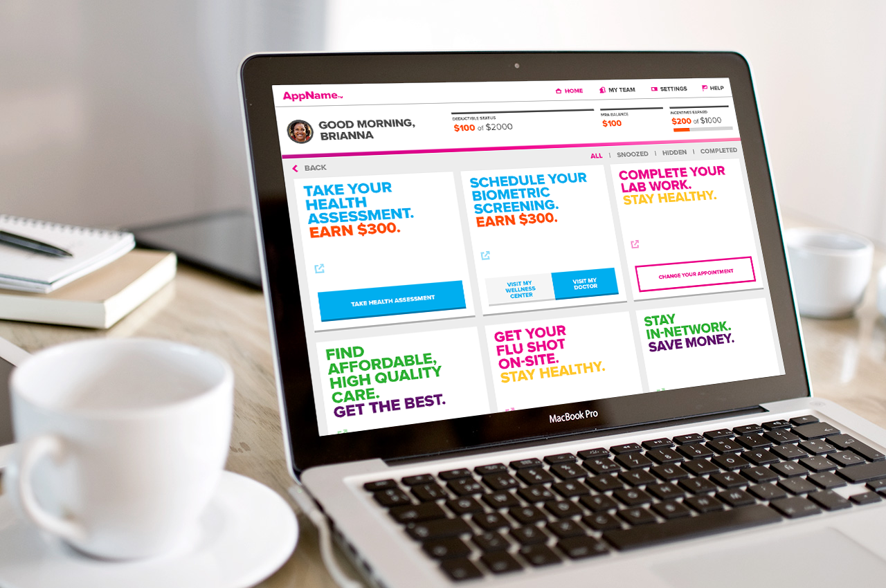 Large type, clear hierarchy, and a thoughtful use of color grounds the experience in simplicity, getting out of the way so that the content is loud & clear.