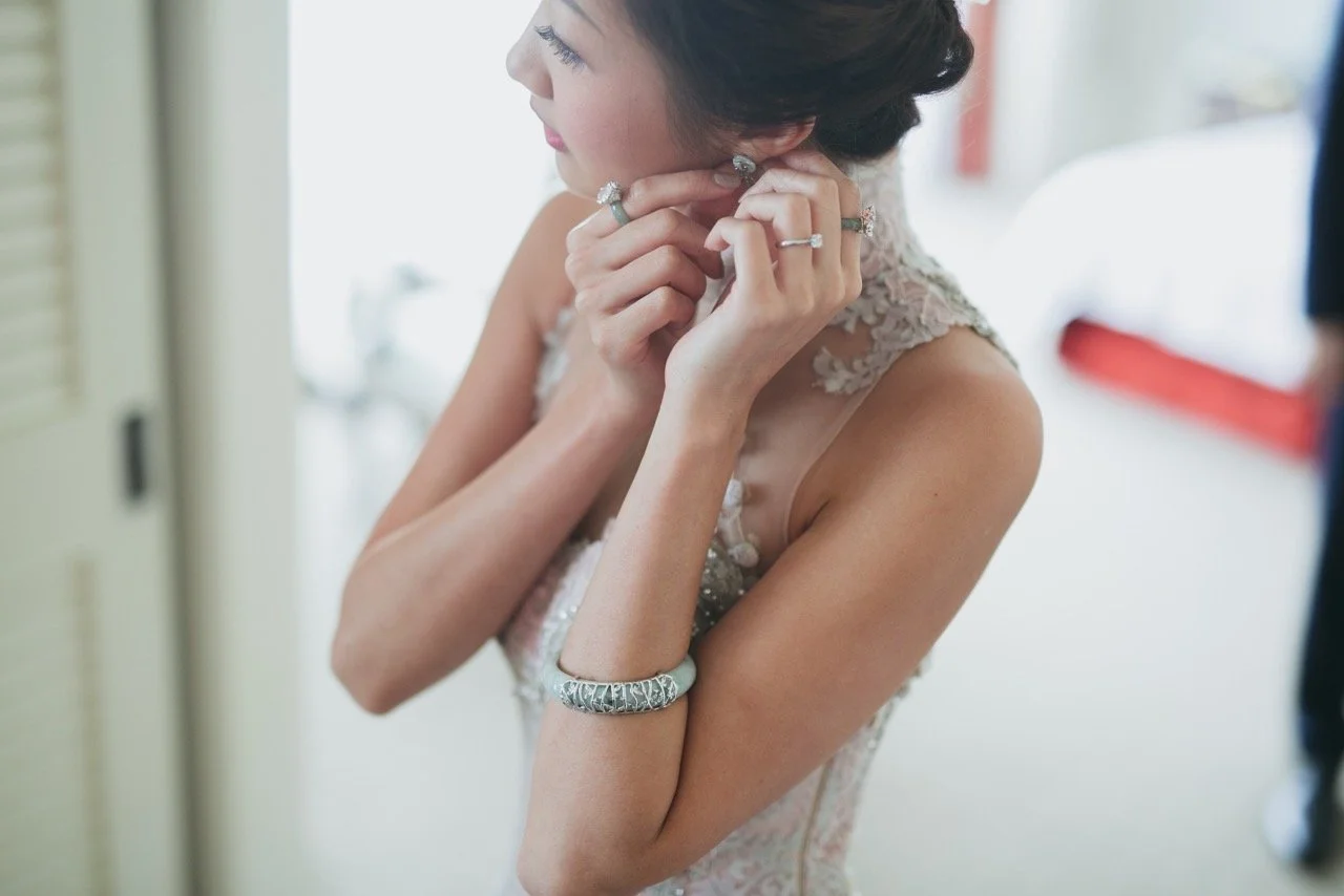 The Choo Yilin bride that exudes sophistication and beauty.