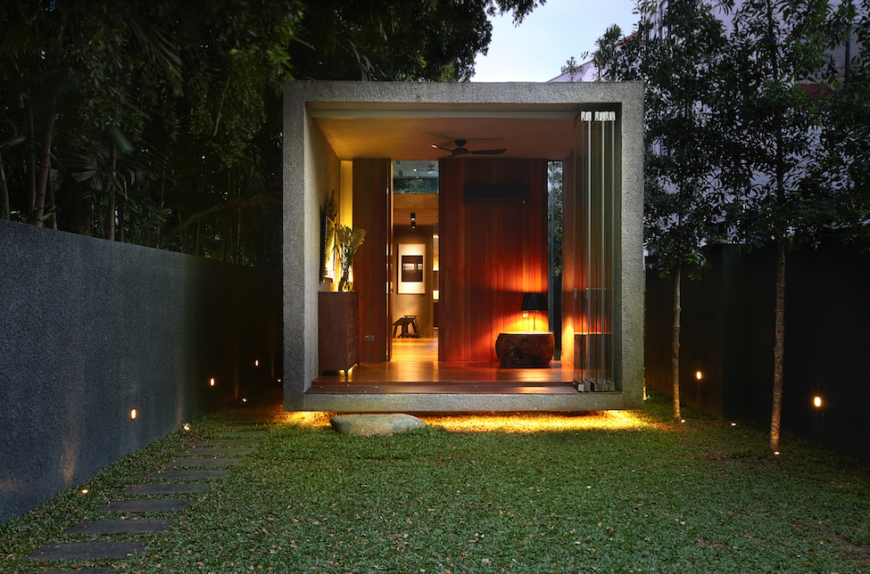 All photographs of before-and-after shophouse restoration: Chang Architects
