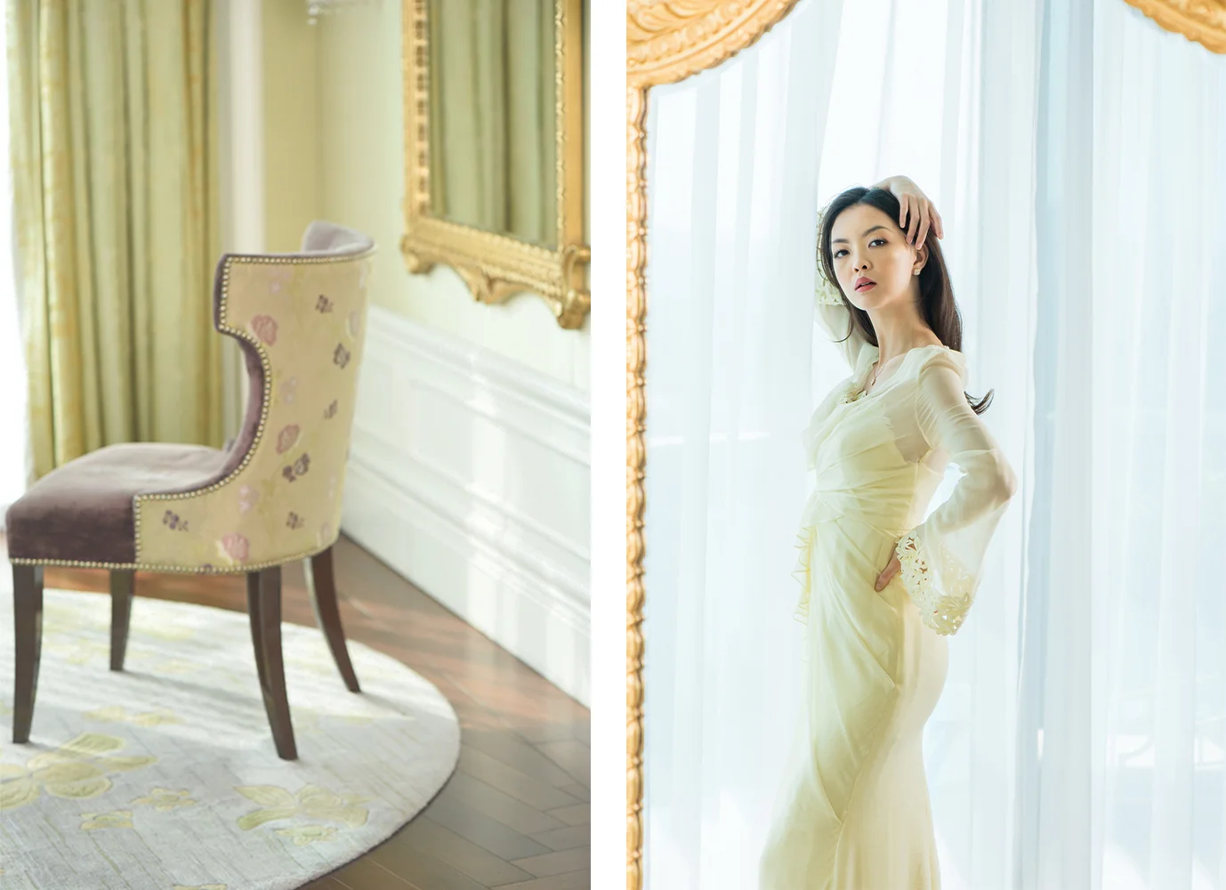 Choo Yilin Warisan Kebaya Collection - St Regis - Nurita Harith - En Pointe Co - Ice Jade - 18kt gold - rose gold - CYL - Si Dian Jin - Diamonds - Filigree