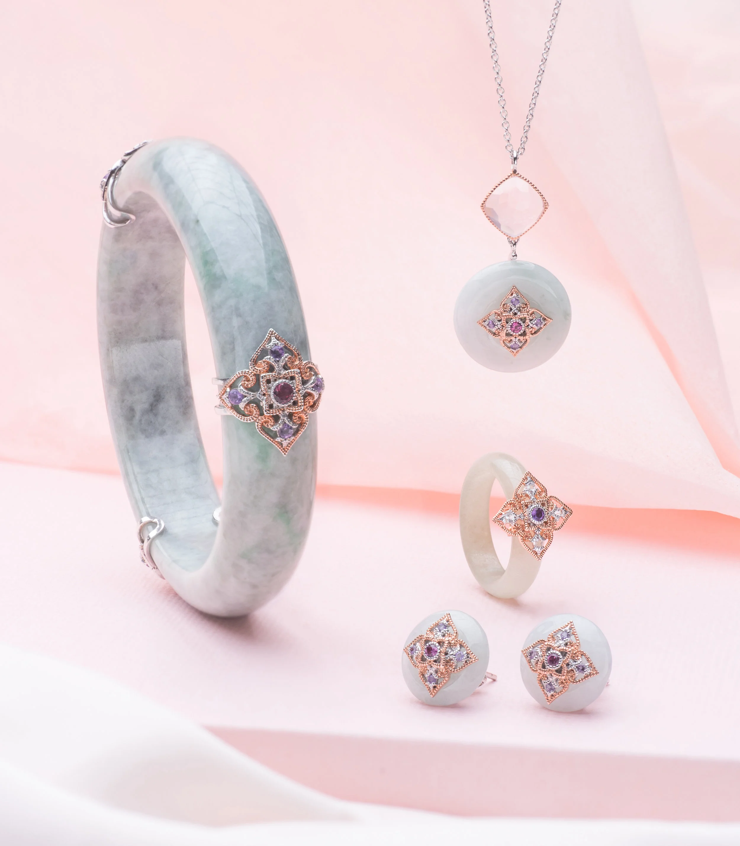 The Choo Yilin Peranakan Flower Si Dian Jin Series