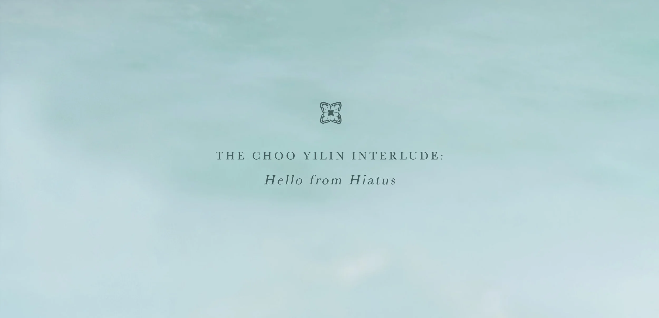 Hello from Hiatus