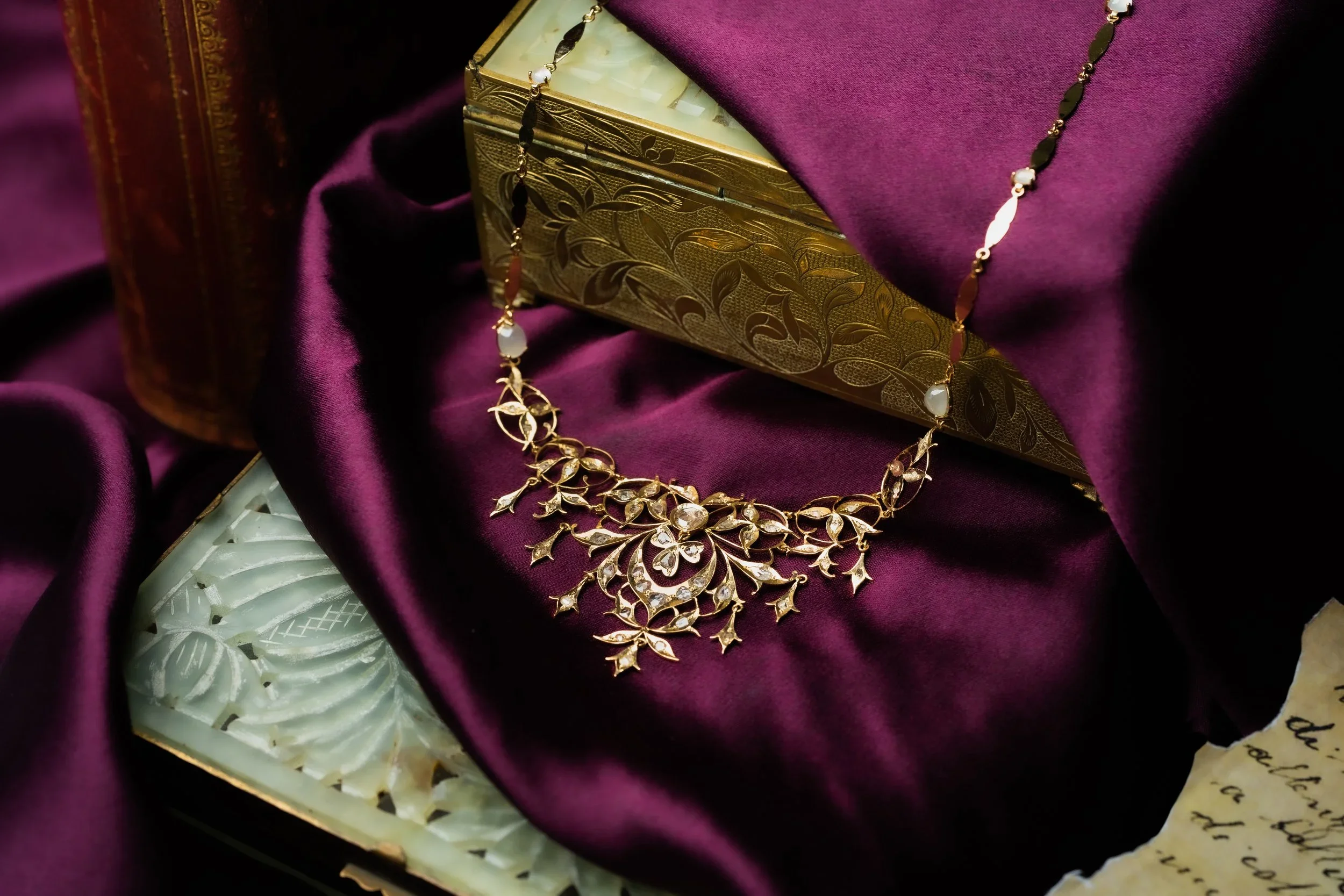 The Estate Collection Vol. 9 - Peranakan Festoon Garland Necklace