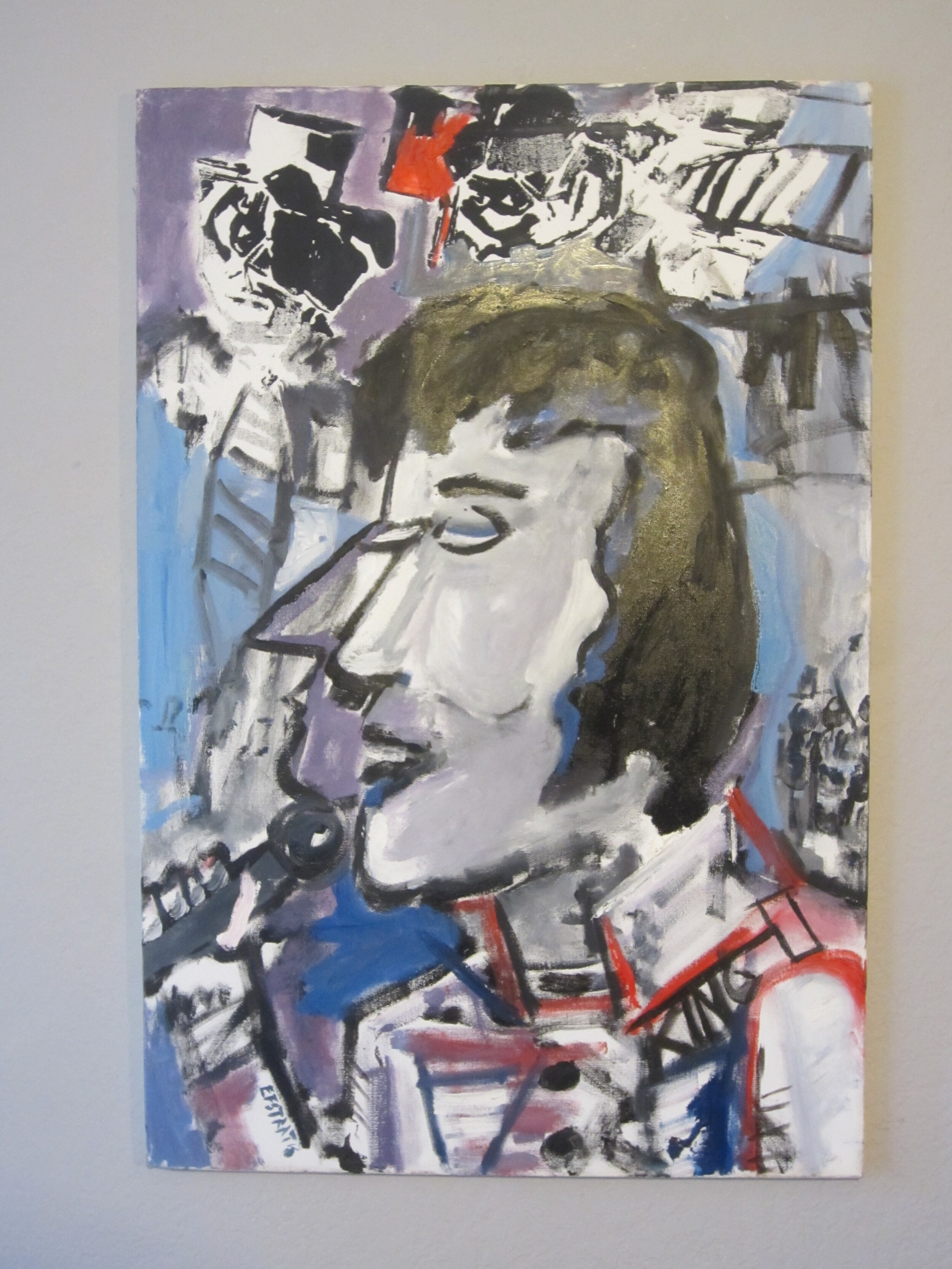 Elvis in His Element Oil on Canvas 24"x 36" 