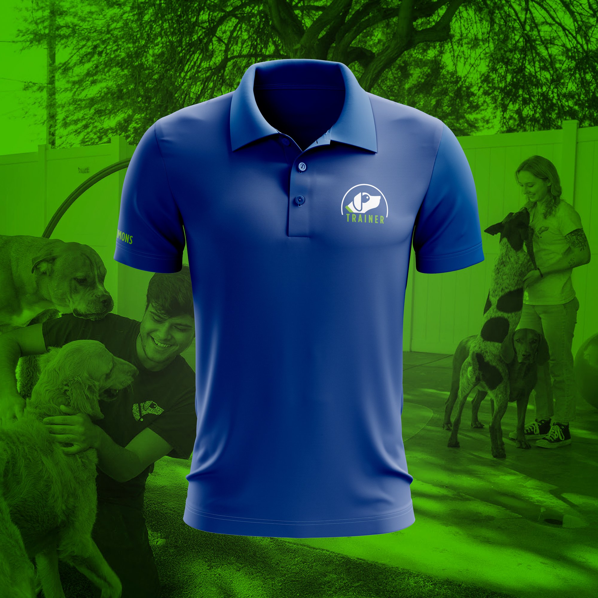  Paw Commons | Dog Trainer Polo Shirt 