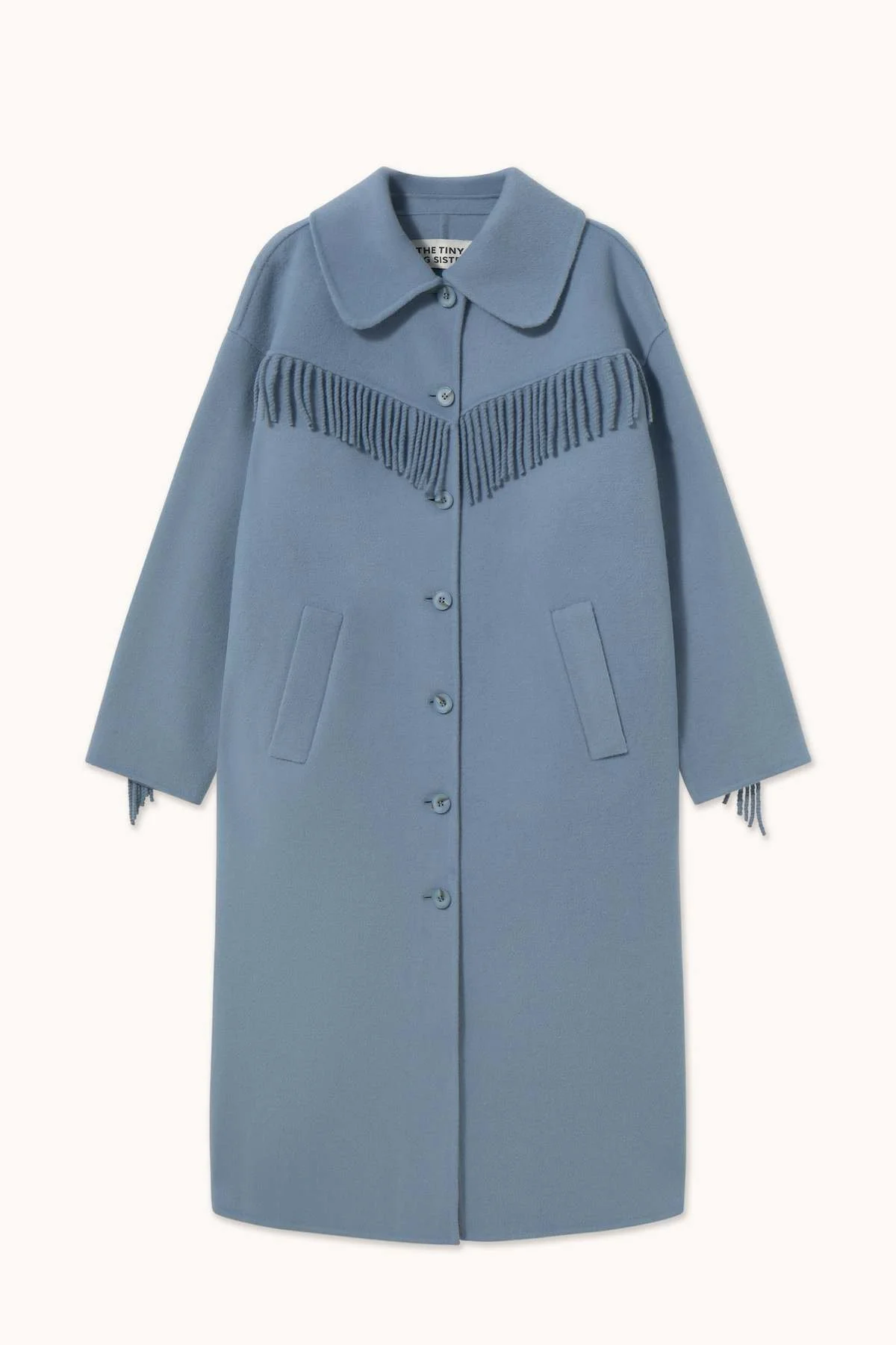 THE TINY BIG SISTER FRINGE COAT