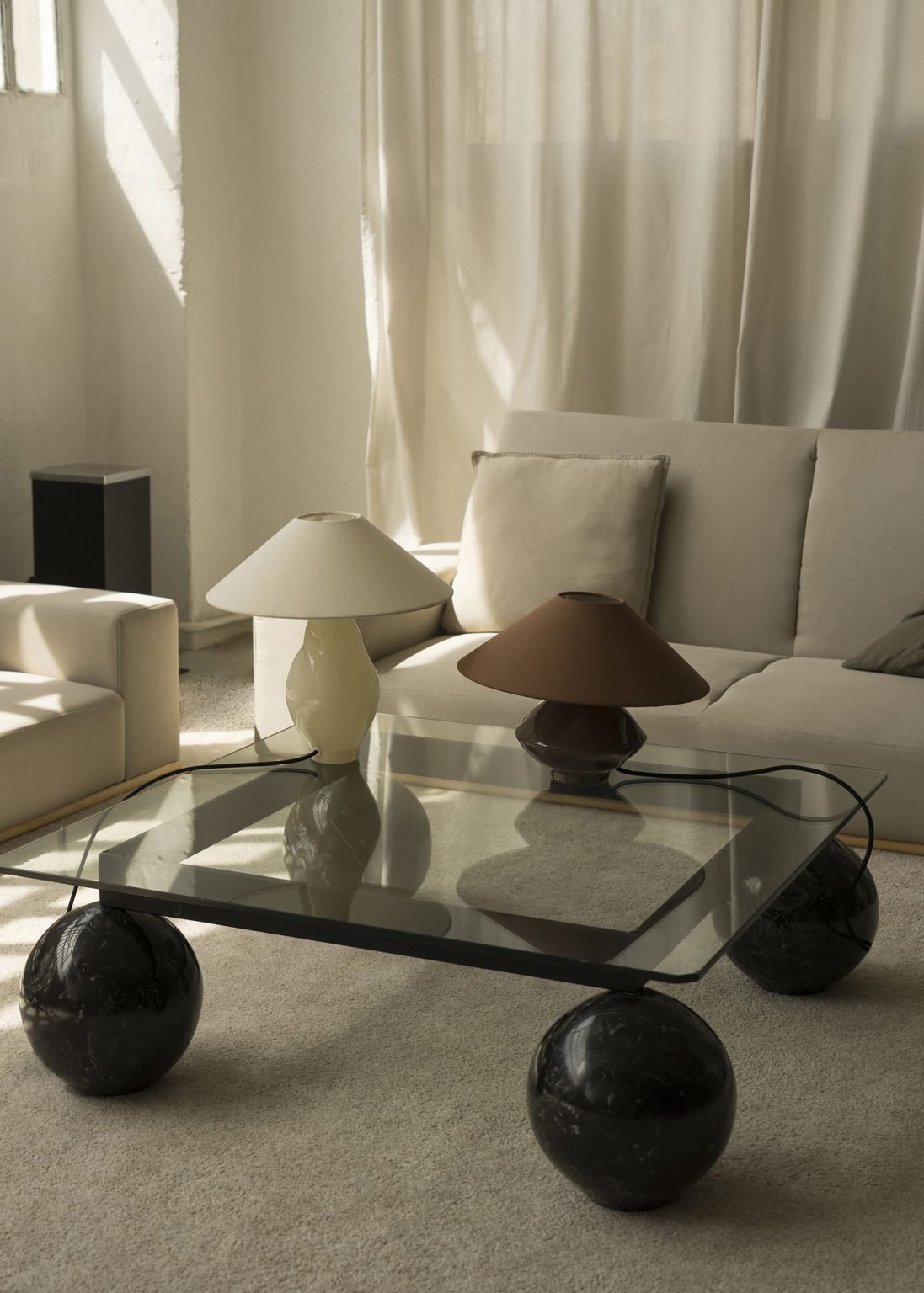 Brown-Conical Glass Lamp-4.jpeg