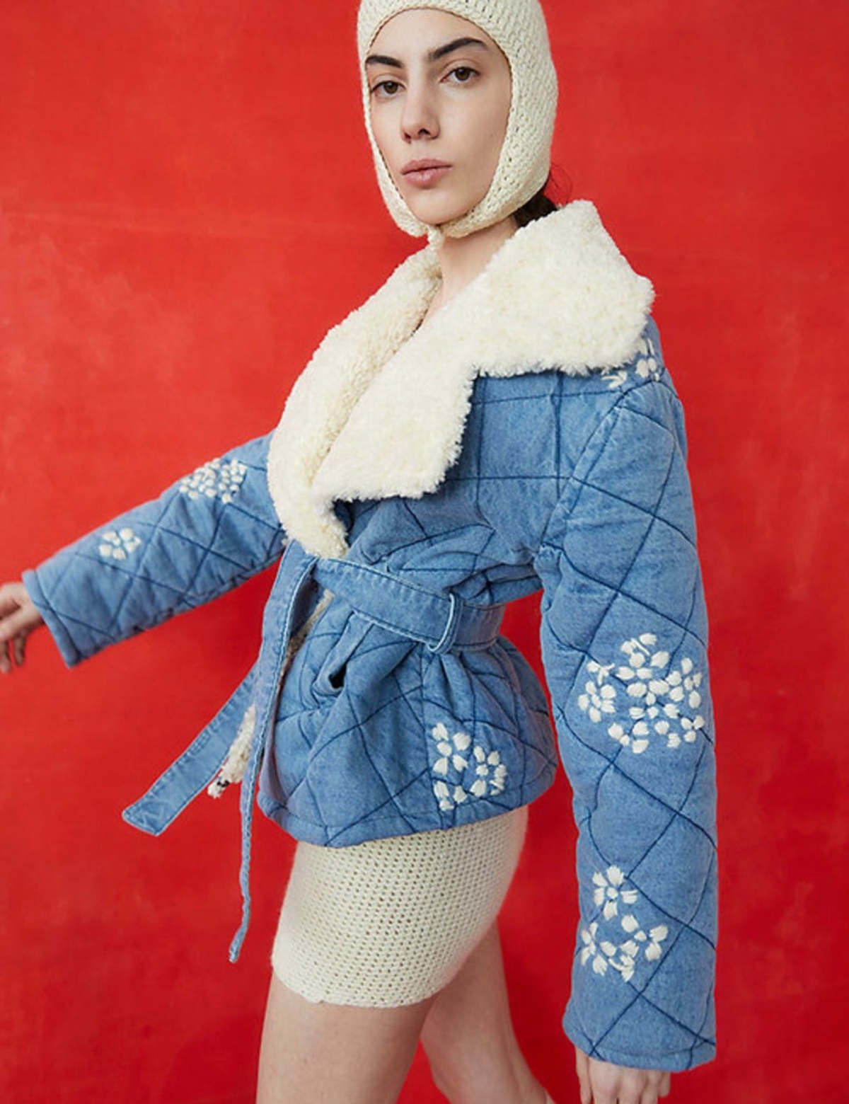 TACH CLOTHING Wilma Quilted Denim Jacket — Leelanau