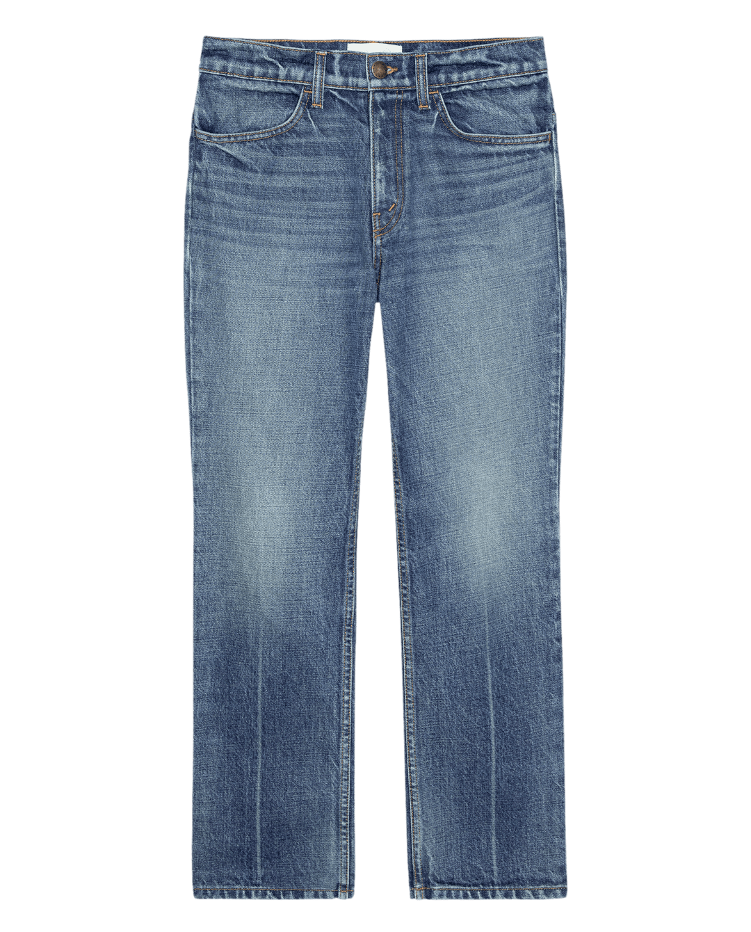 The Great. The Clark Mid-Rise Straight Jean.