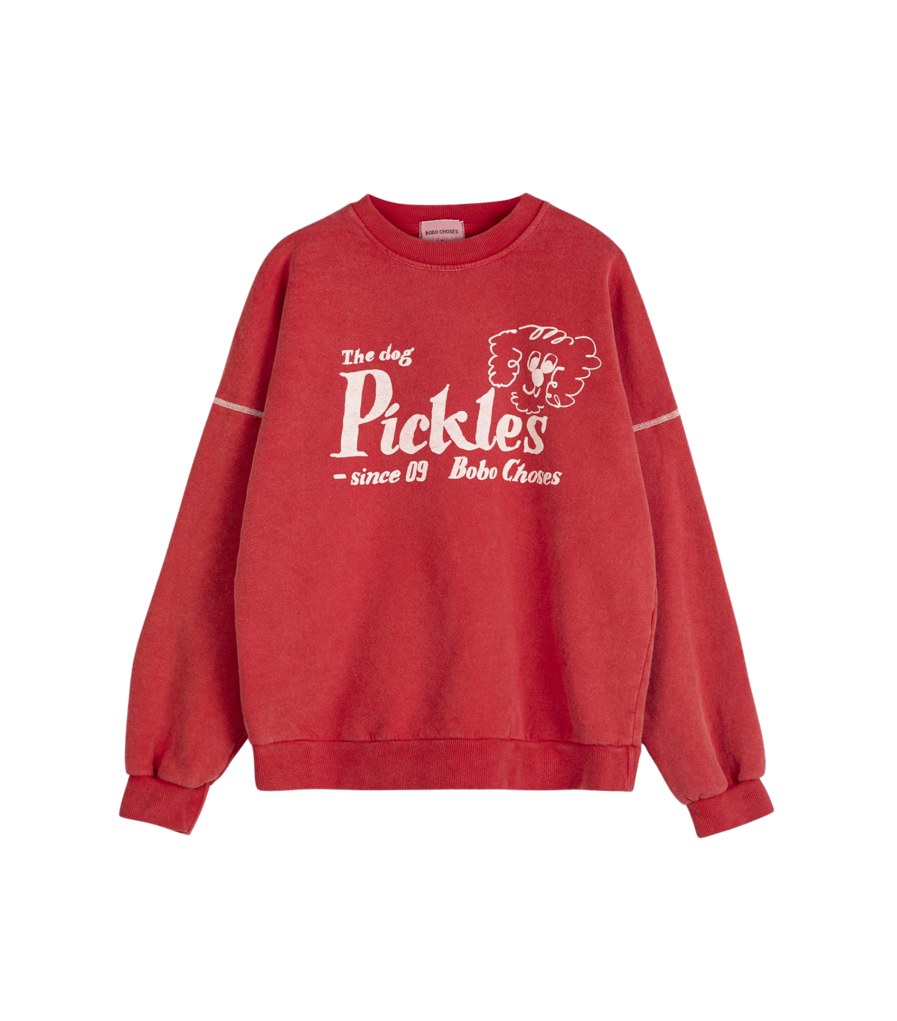 BOBO CHOSES Pickles the Dog relaxed sweatshirt