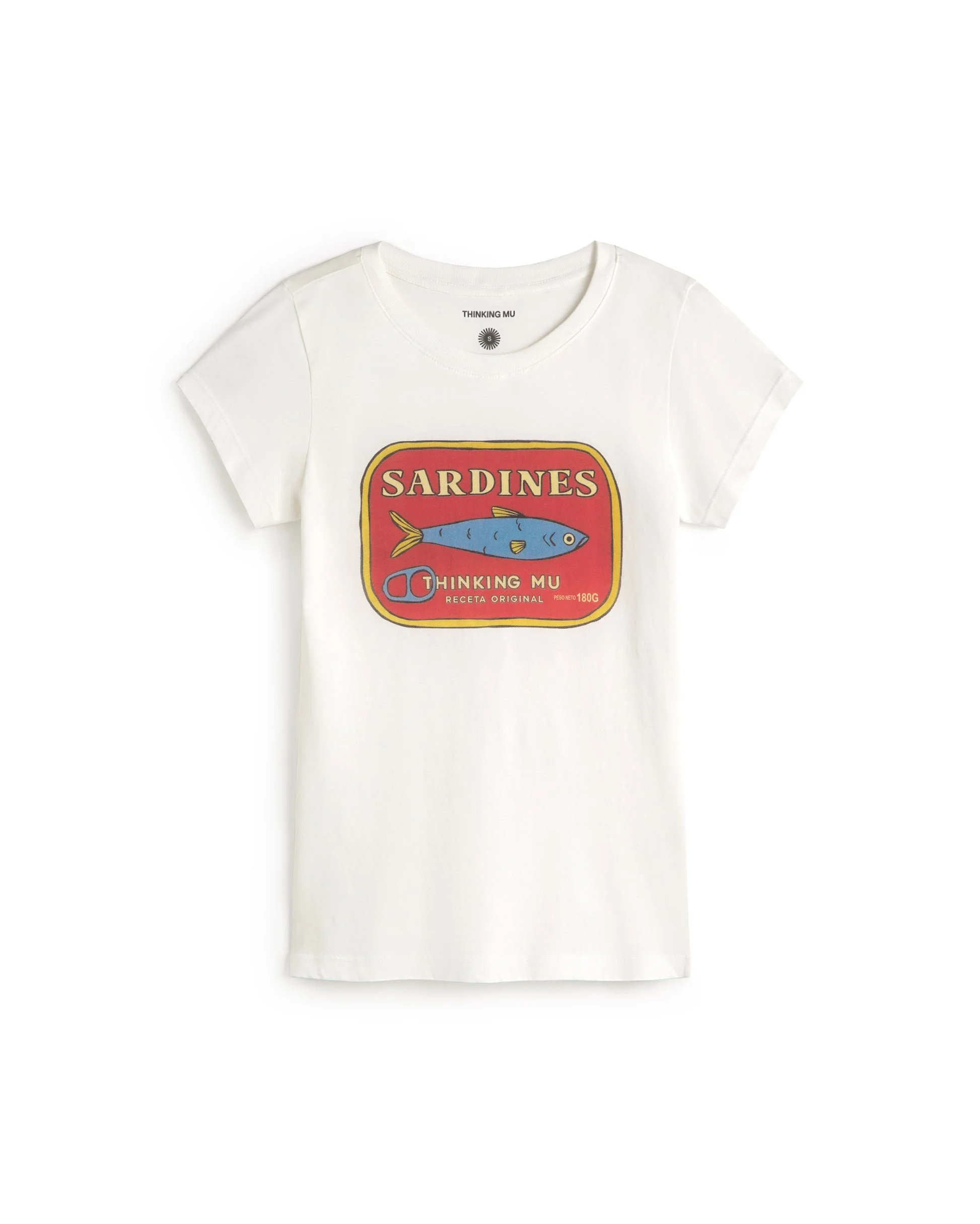 THINKING MU Mirna sardines slim t-shirt