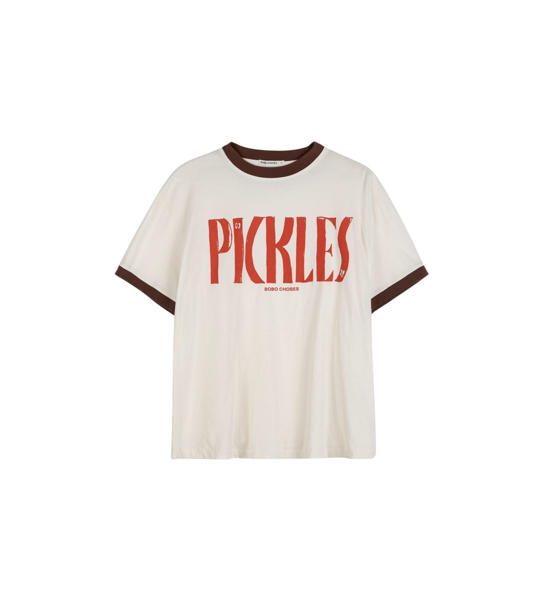 BOBO CHOSES Colour block PICKLES T‑shirt