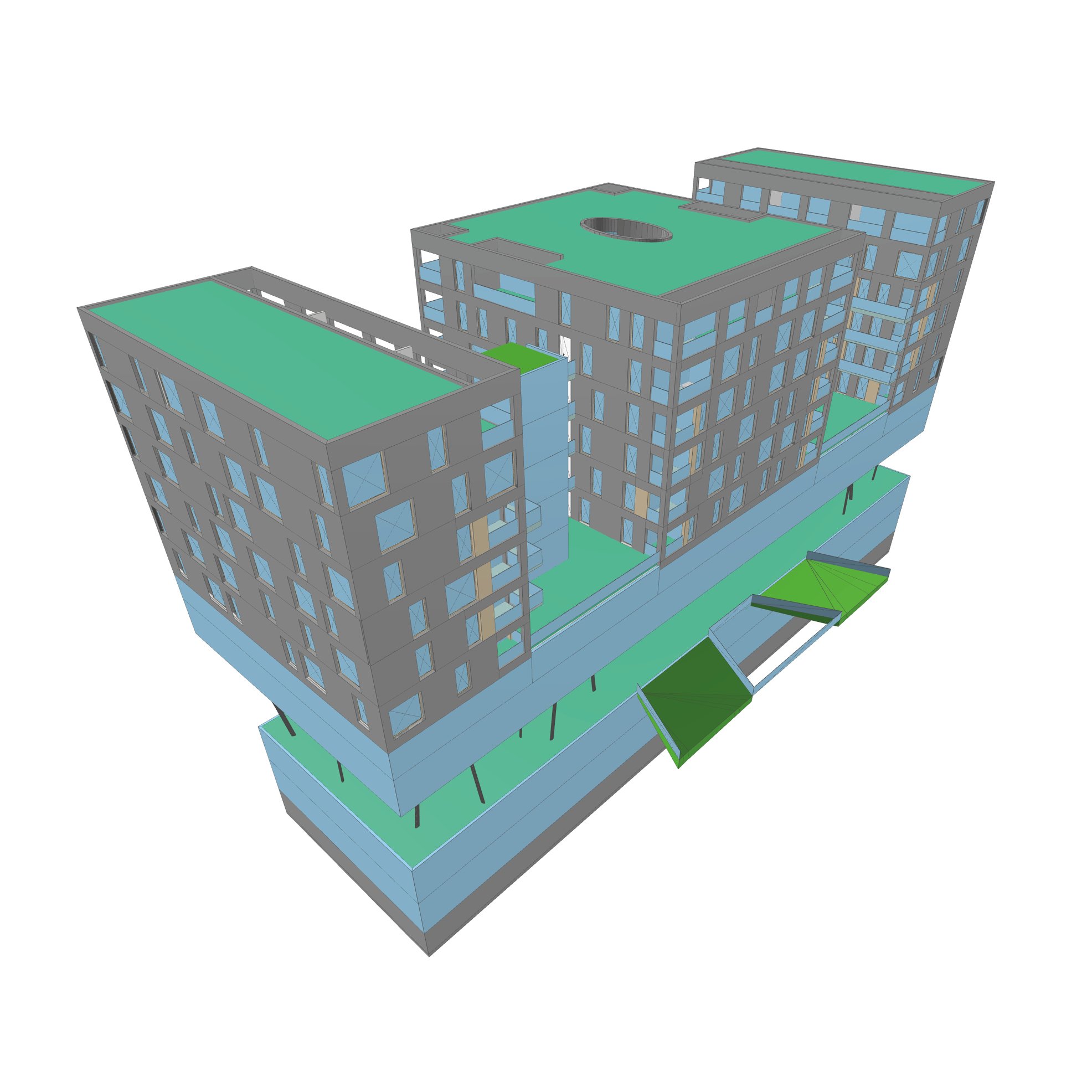  Gebaeudemodell PKL-121 