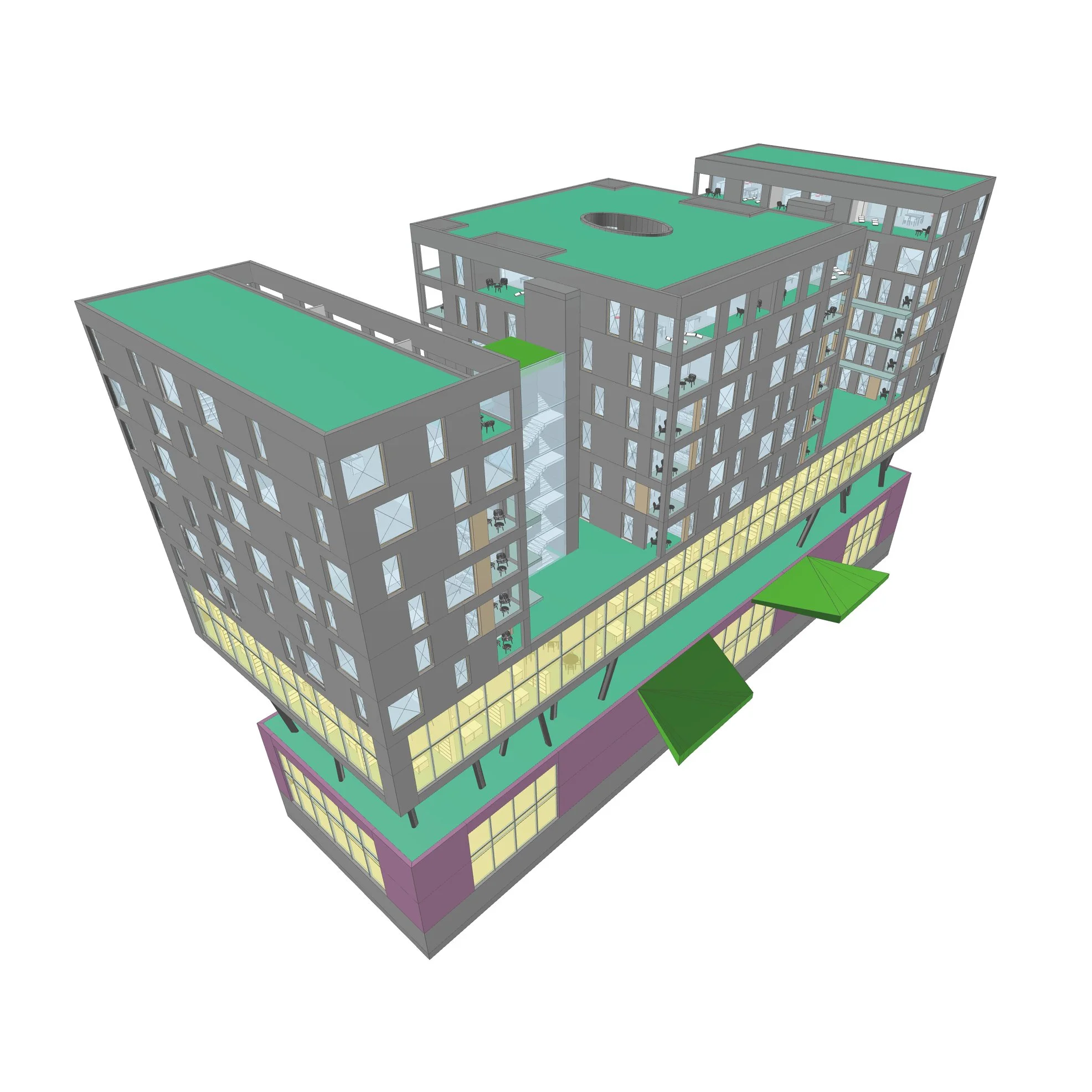  Gebaeudemodell PKL-121 