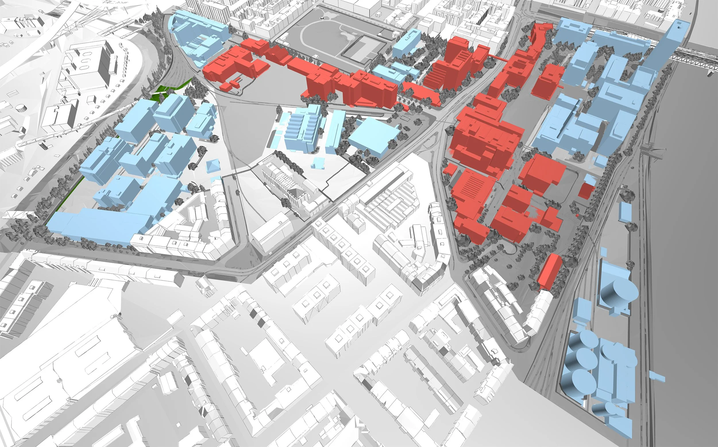  Umgebungsmodelle + Bauten 