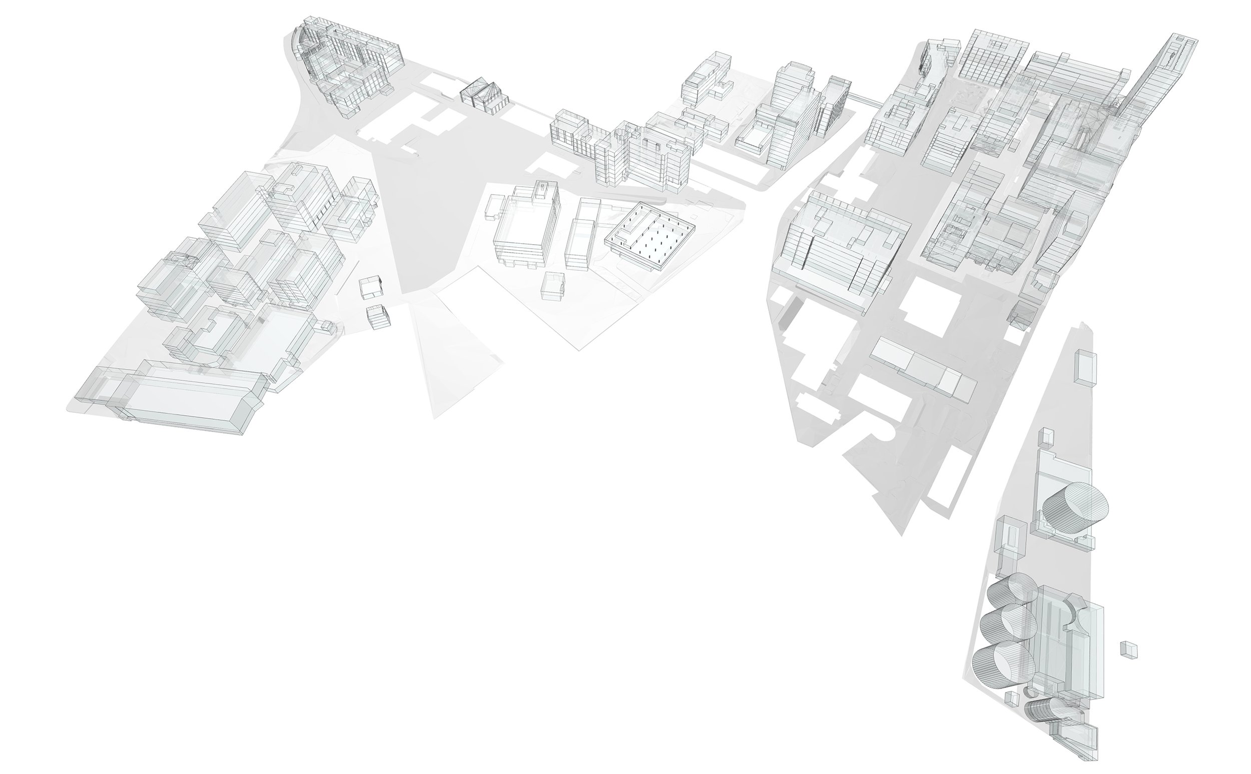  Raummodelle mit Geschossflächen (Bestand) 