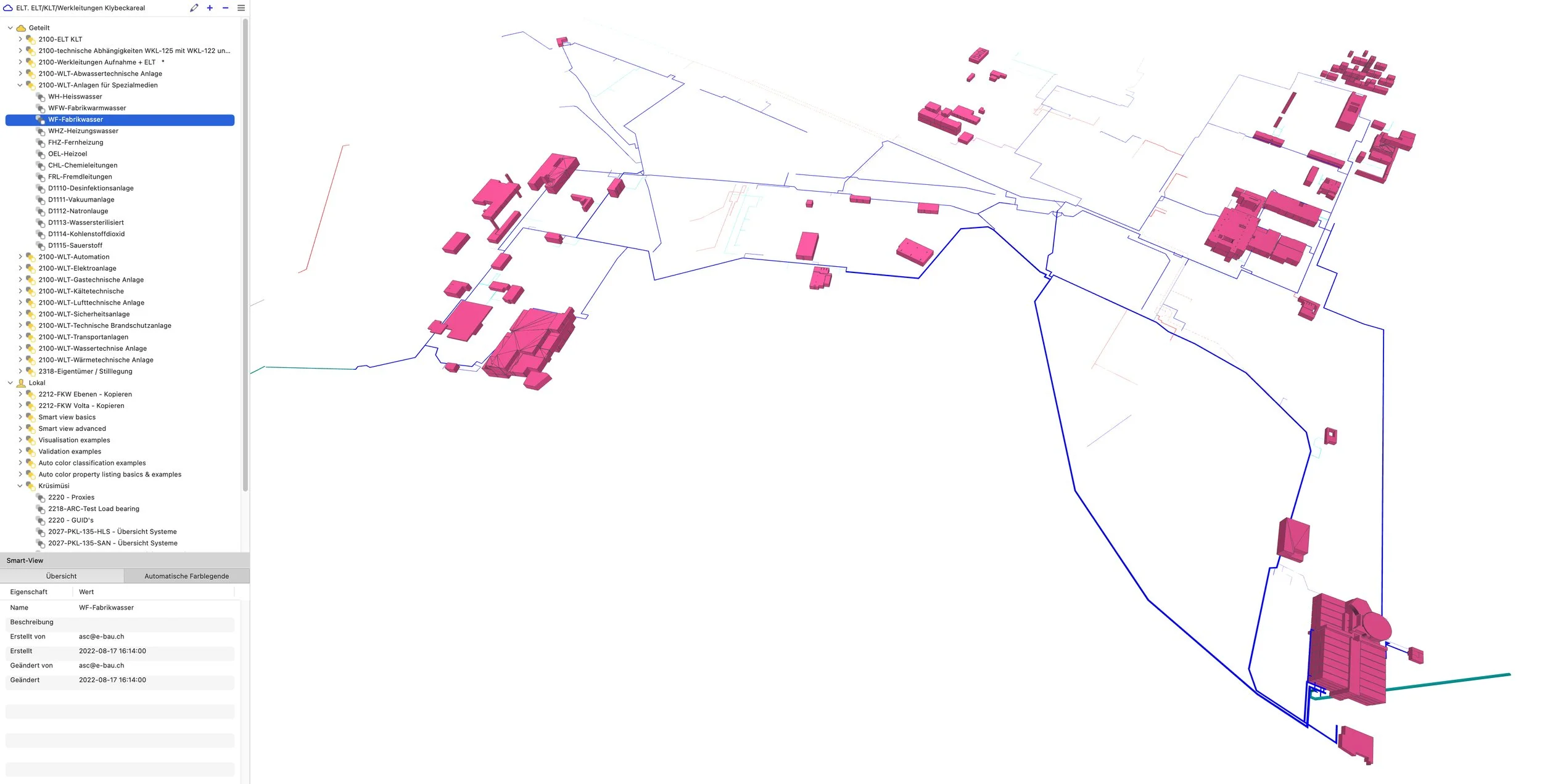  WLT-Anlagen für Spezialmedien (WF-Fabrikwasser) 
