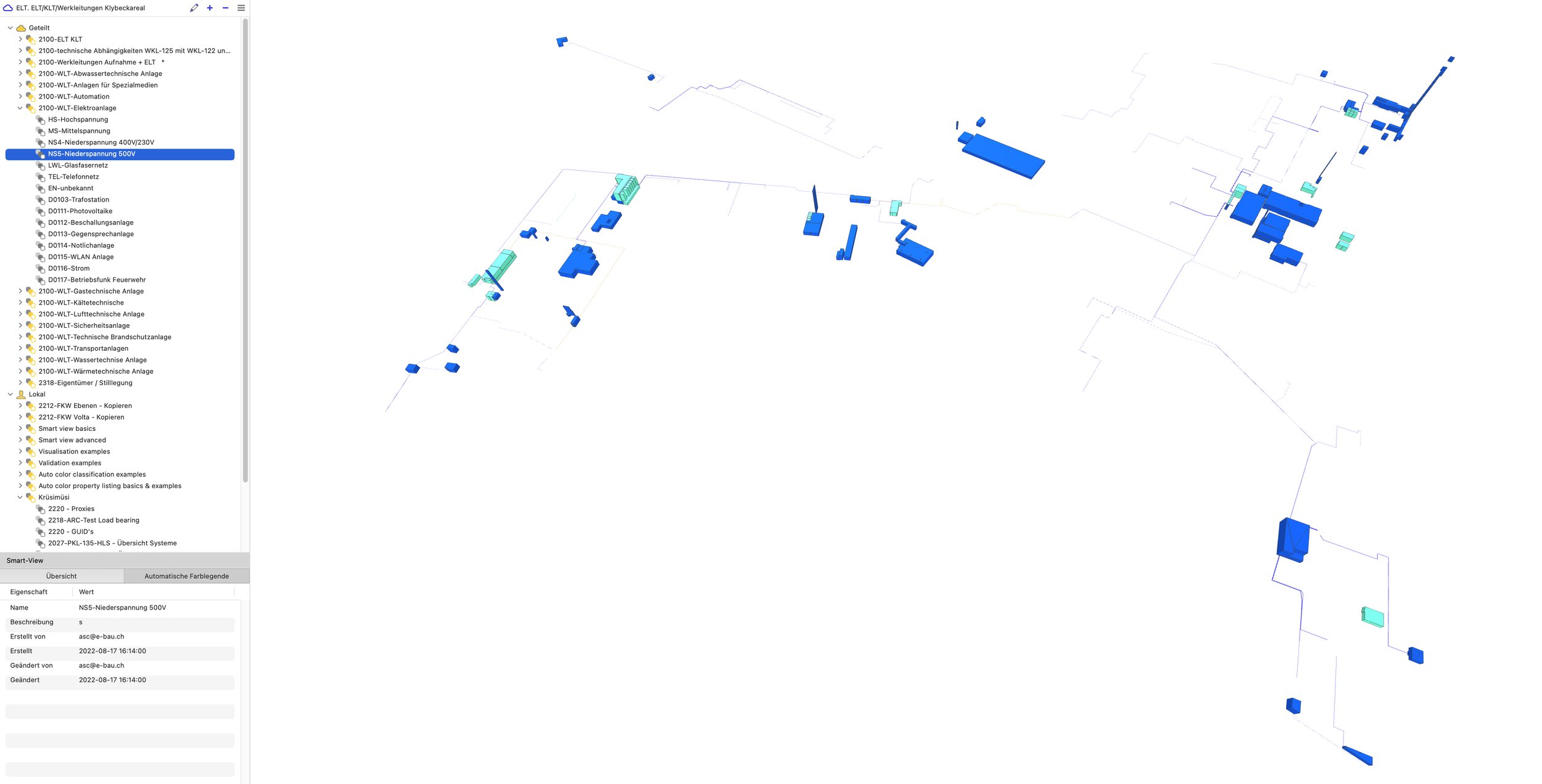  WLT-Elektroanlage (NS5-Niederspannung 500V) 