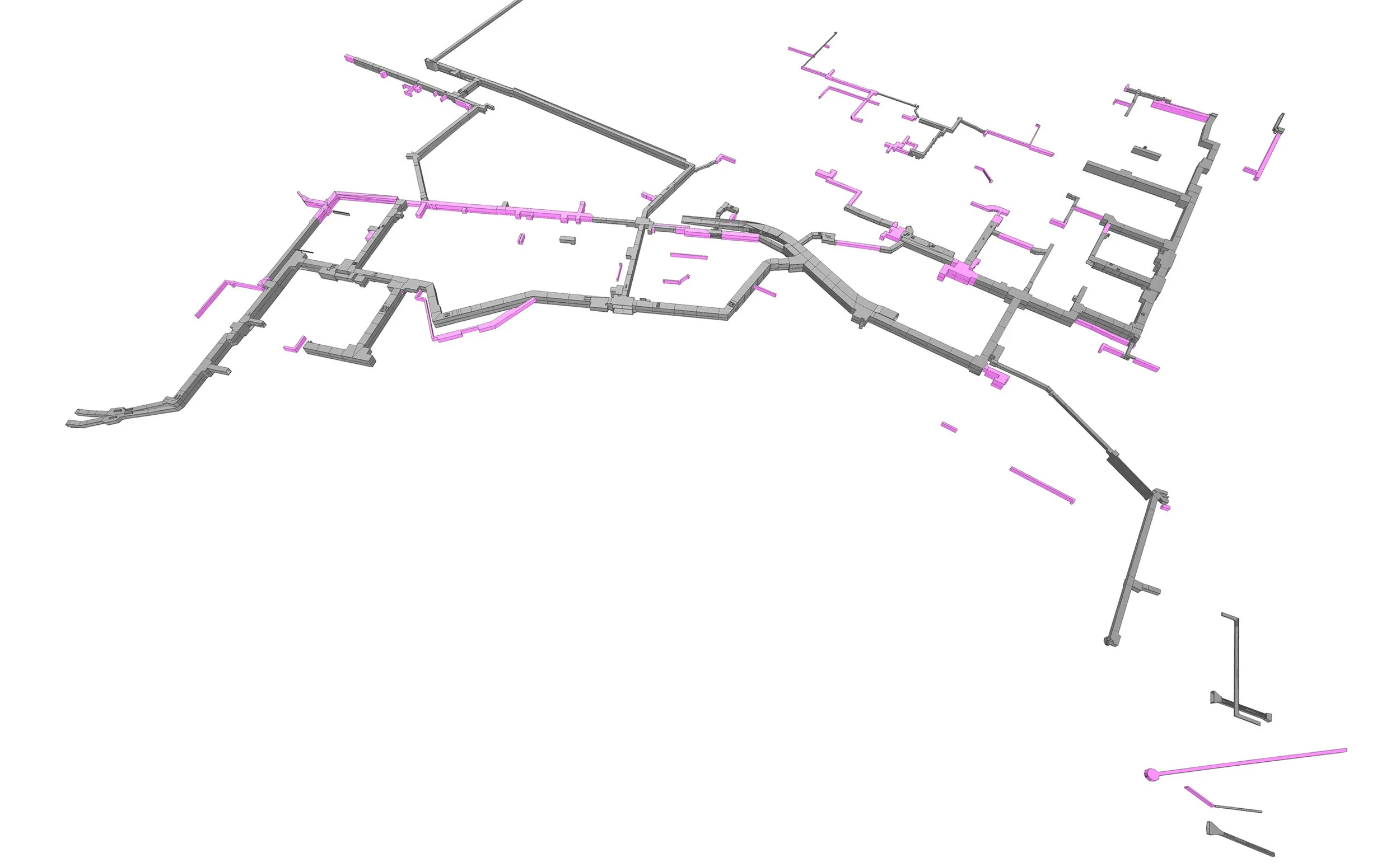  ELT + KLT + Unterführungen LOG 200 + Abschnitte LOG 100 