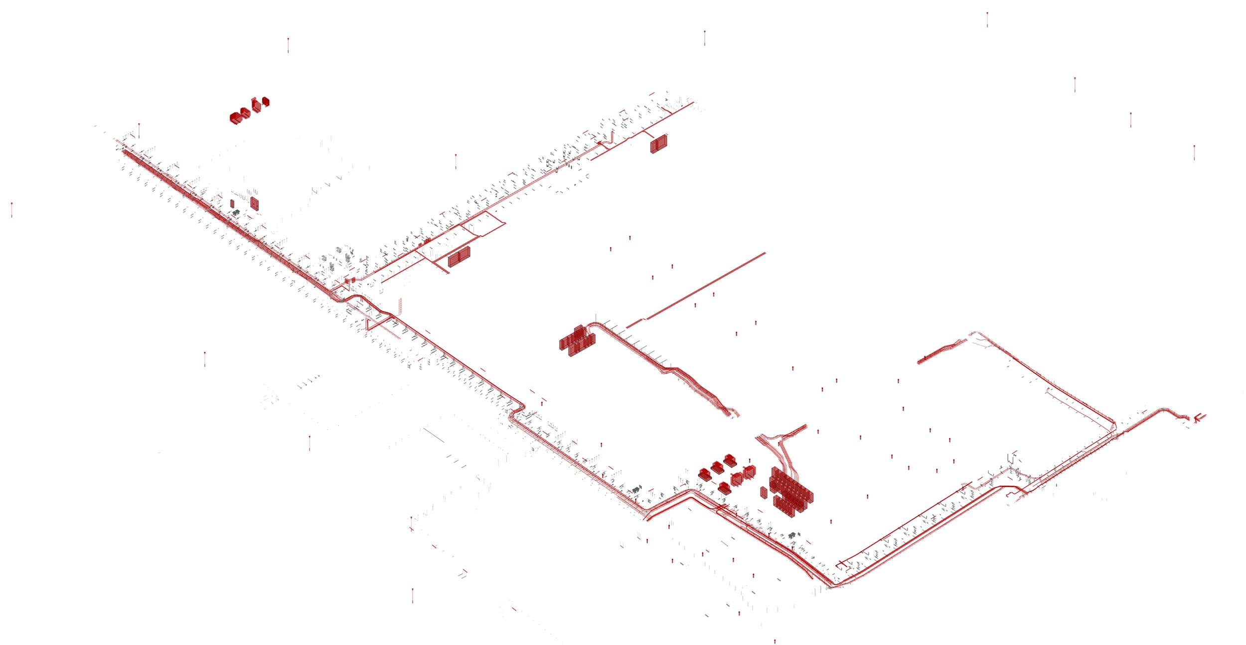  gescannte Energieleitungen 