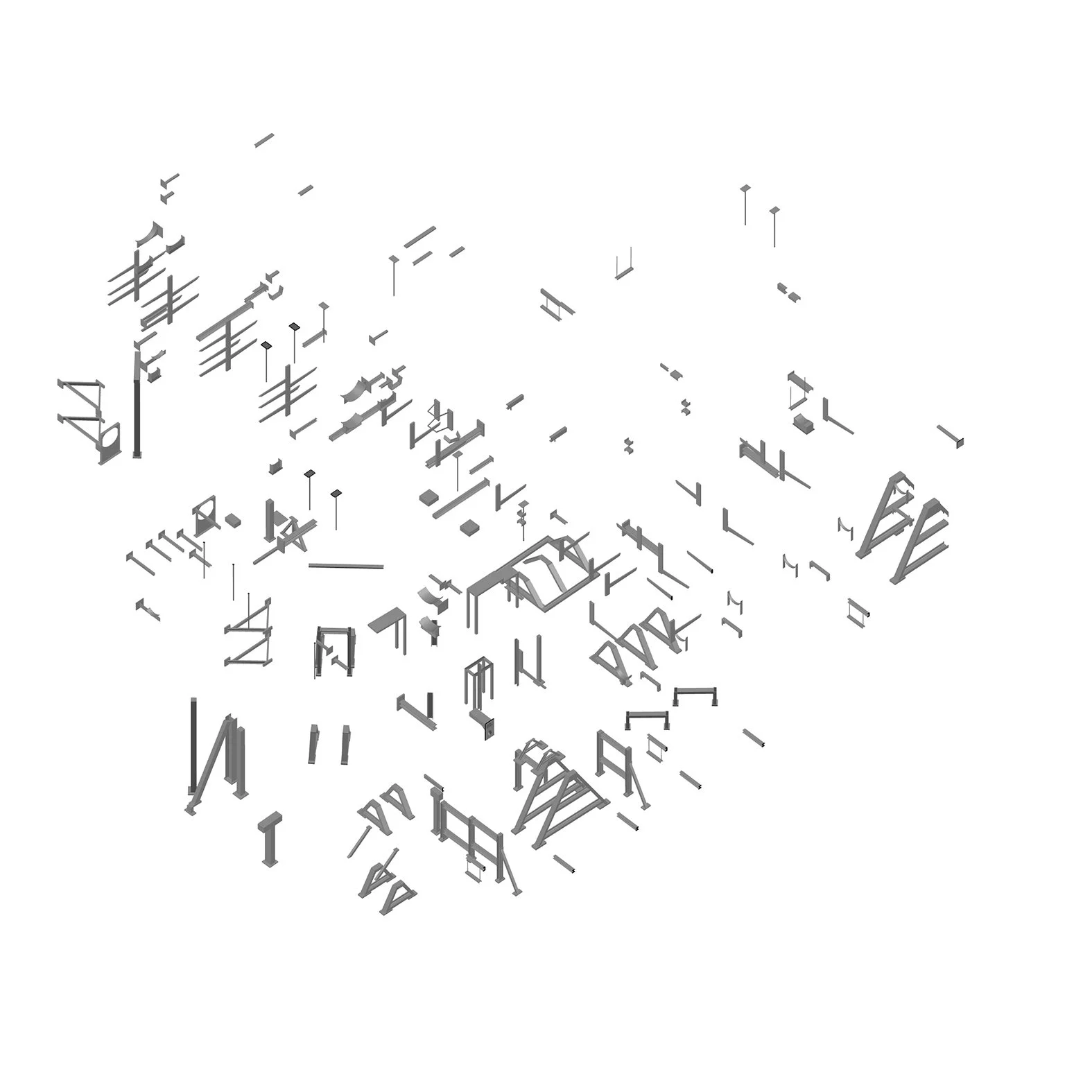  Detailausschnitt: Konsolen und Aufhängungen 