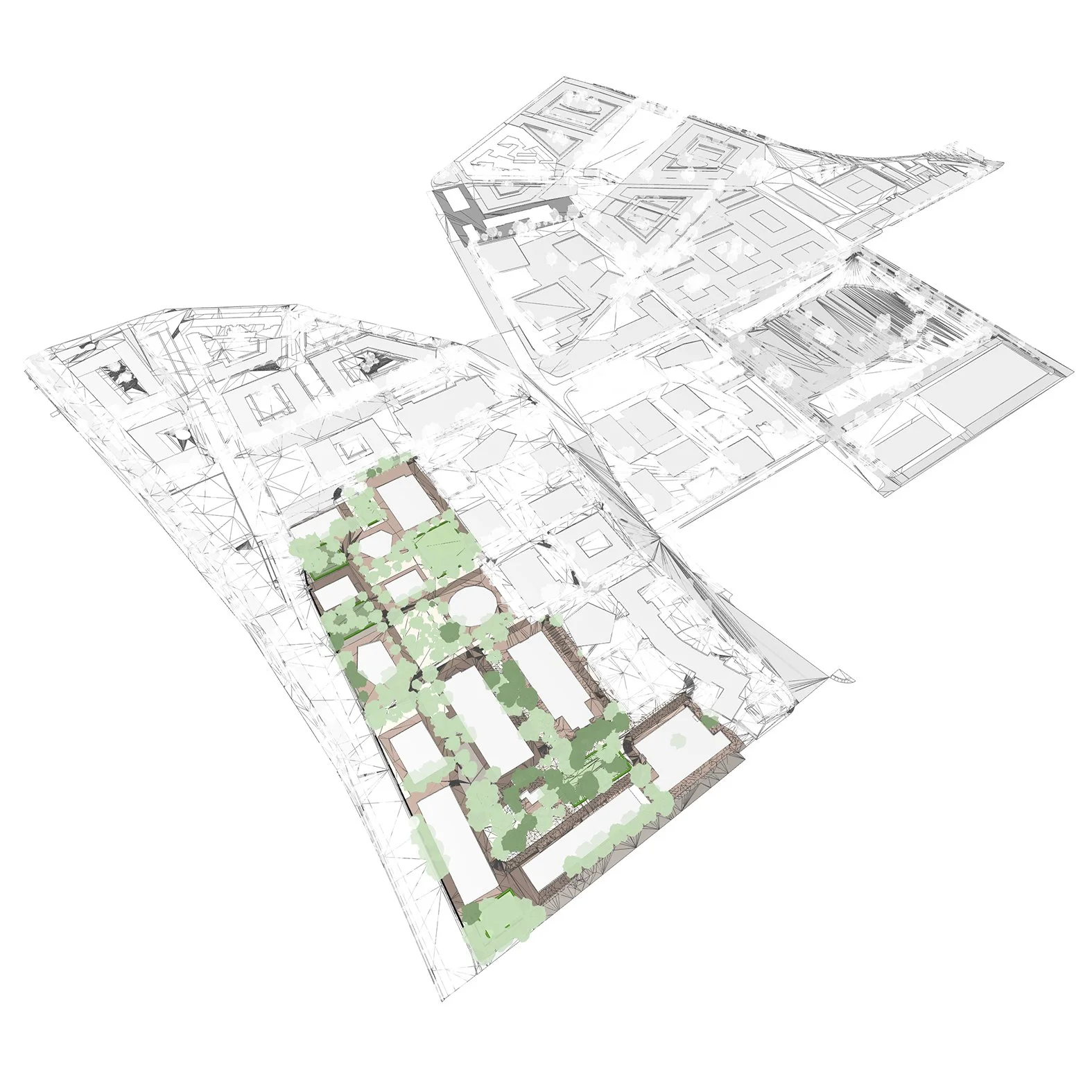  Umgebungsmodell Areal 1 