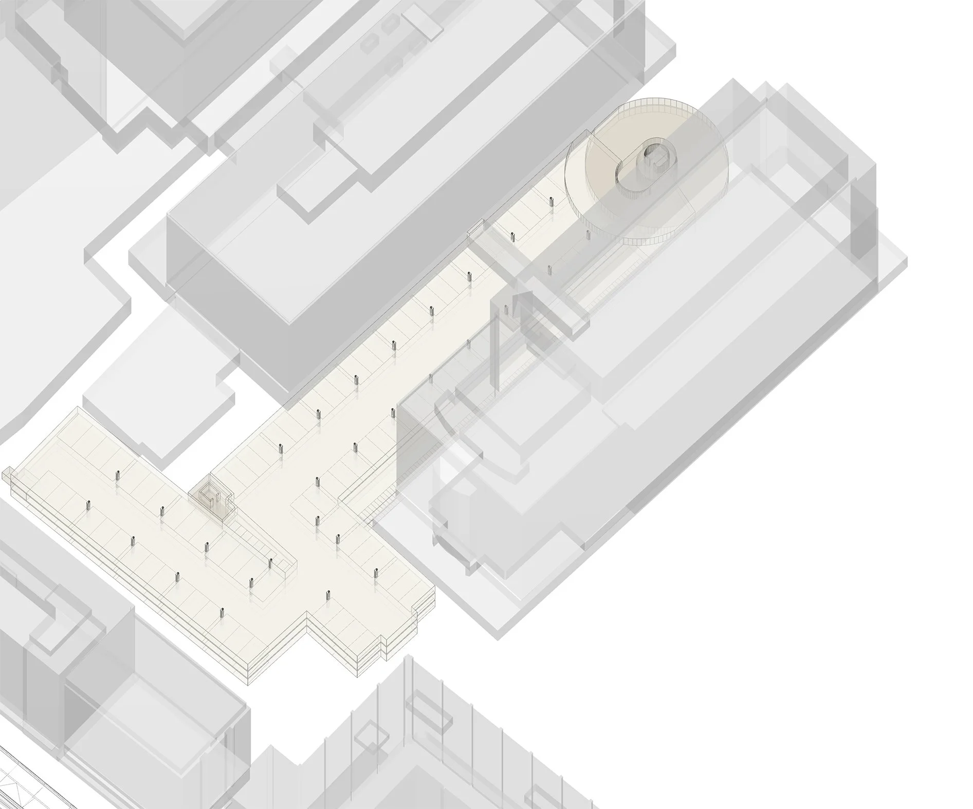  Tiefgarage Raummodell (AEH Variante 0) 
