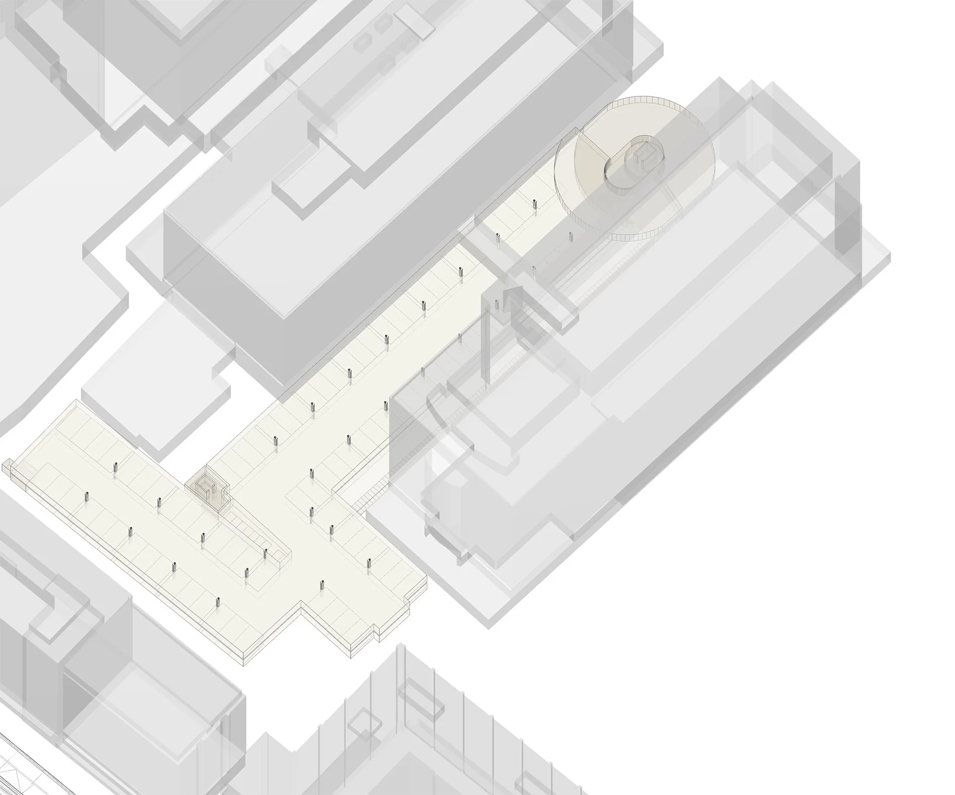  Tiefgarage Raummmodell (AEH Variante 1) 