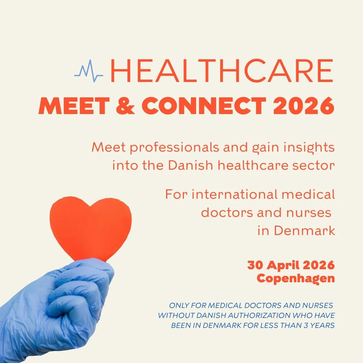 📣Calling international healthcare professionals. There is still a few spots left for &lsquo;HEALTH CARE MEET &amp; CONNECT 2026&rsquo;. 

Register via link in bio