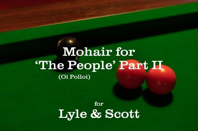 WATCH: Mohair for the People Part II