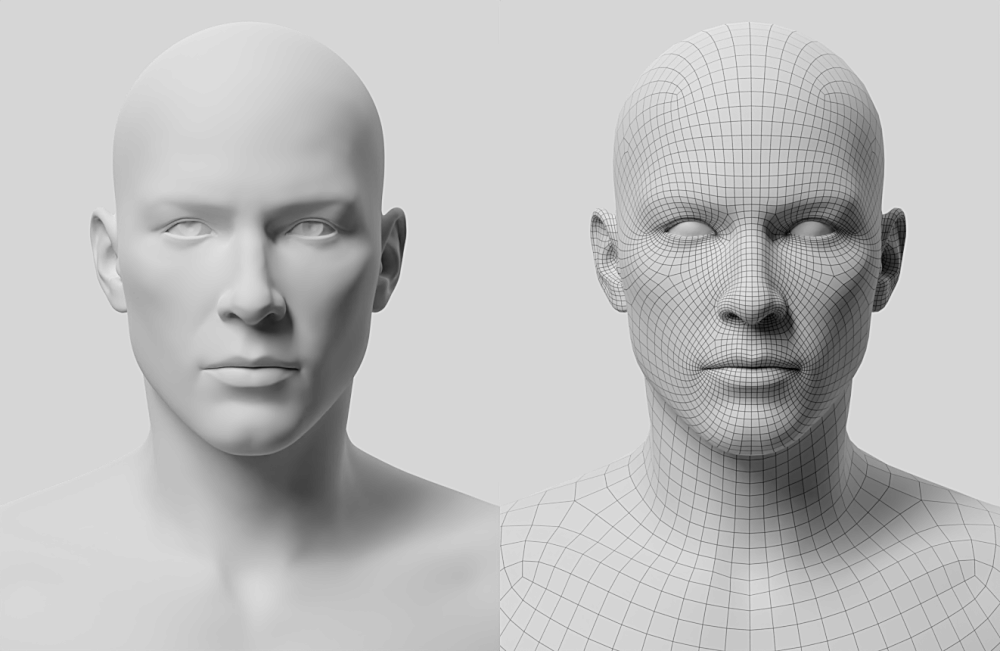base mesh —  - Blog - Andrei Cristea - 3D Character Artist