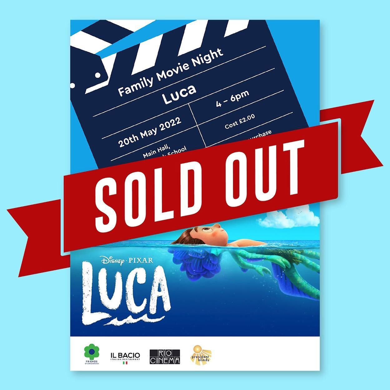 SOLD OUT!

A huge THANK YOU to everyone who bought tickets, we look forward to seeing you on Friday.

Apologies to those who missed out this time but look forward to seeing you at the next one.