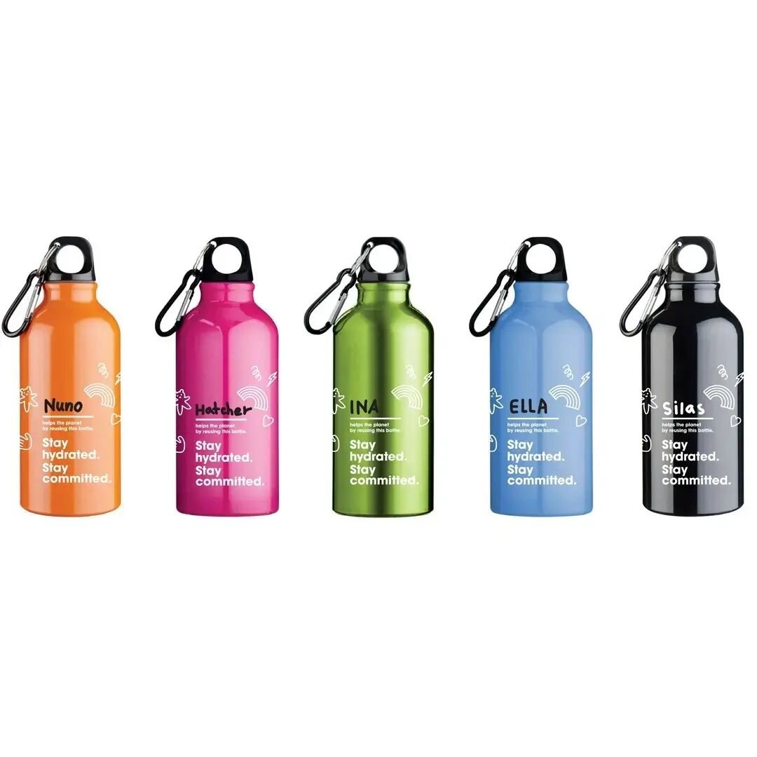 COLOURS AVAILABLE IN LIMITED CAPACITY, PRE-ORDER TODAY TO AVOID DISAPPOINTMENT

DESIGNED BY OUR VERY OWN @yeonju_yang_ THIS YEAR THE PSA ARE PROUD TO INTRODUCE LEAK FREE 400ML ALUMINIUM SINGLE LAYER BOTTLE WITH CARABINERS.

CAN BE PERSONALISED AND AV