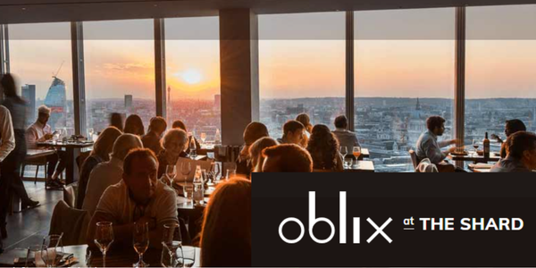 Brunch with champagne for 4 at Oblix, the Shard, worth ~£350