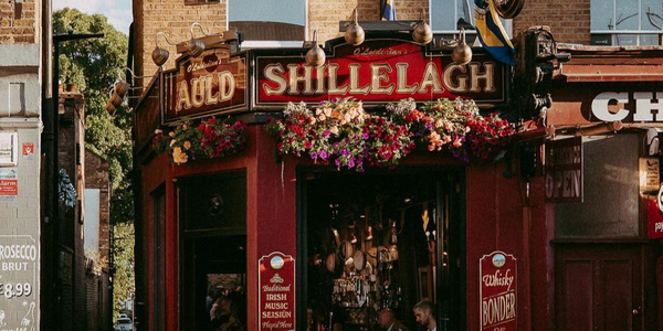 1 case of wine and 2 bottles of Irish whiskey from the Auld Shillelagh 