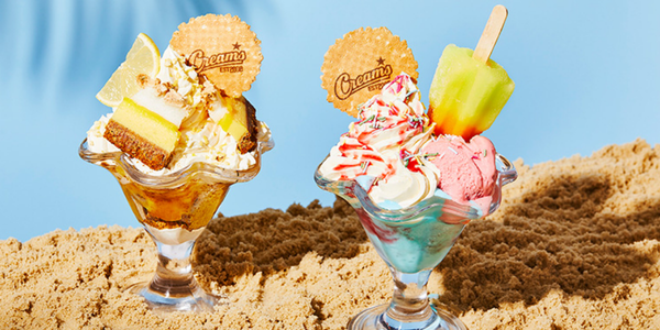 Sweet Treats and drinks for two at Creams