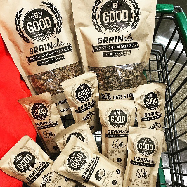 Almost at the end of our day at #centralmarketaustin . Great chance to sample some delicious GRAINola! @central_market