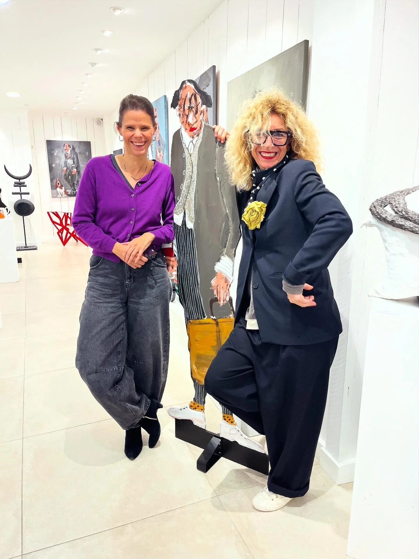 Clap de fin pour l&rsquo;expo &laquo;&nbsp;TERRA dans tous ces &eacute;tats!&nbsp;&raquo;! 
.
Merci &agrave; tous d&rsquo;&ecirc;tre venus nous voir pendant ces vacances pour dialoguer avec les personnages loufoques et r&ecirc;veurs de @beatrice_terr