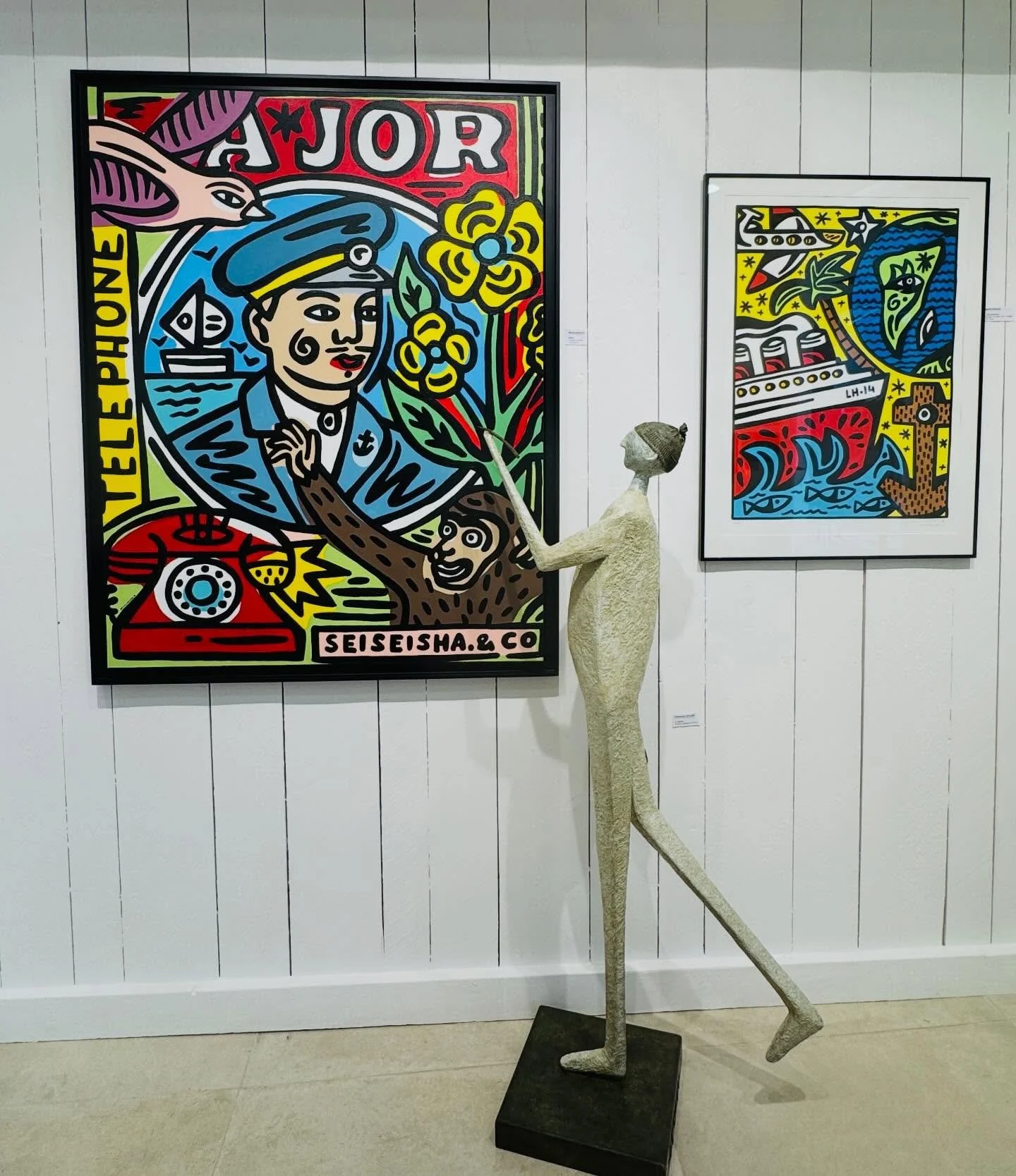 Un petit peu aper&ccedil;u de la galerie en ces jours de f&ecirc;tes! 
.
La galerie est ouverte tous les jours jusqu&rsquo;&agrave; la fin de la semaine, y compris le jeudi 1er apr&egrave;s-midi !
. 
#galerieglineur #galeriedart #galeriesaintmartinde