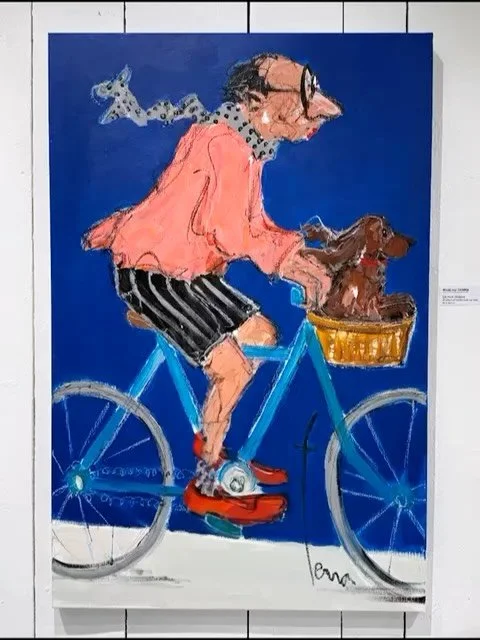 🌿 1er mai 🌿

En ce 1er mai, B&eacute;atrice TERRA nous propose de p&eacute;daler 🚲 plut&ocirc;t que de travailler ! 😉

&laquo; &Ccedil;a roule Gustave ! &raquo; 92 x 60 cm

✨ Joyeux 1er mai &agrave; tous

#galerieglineur #IledeRe #GalerieArt #Bea