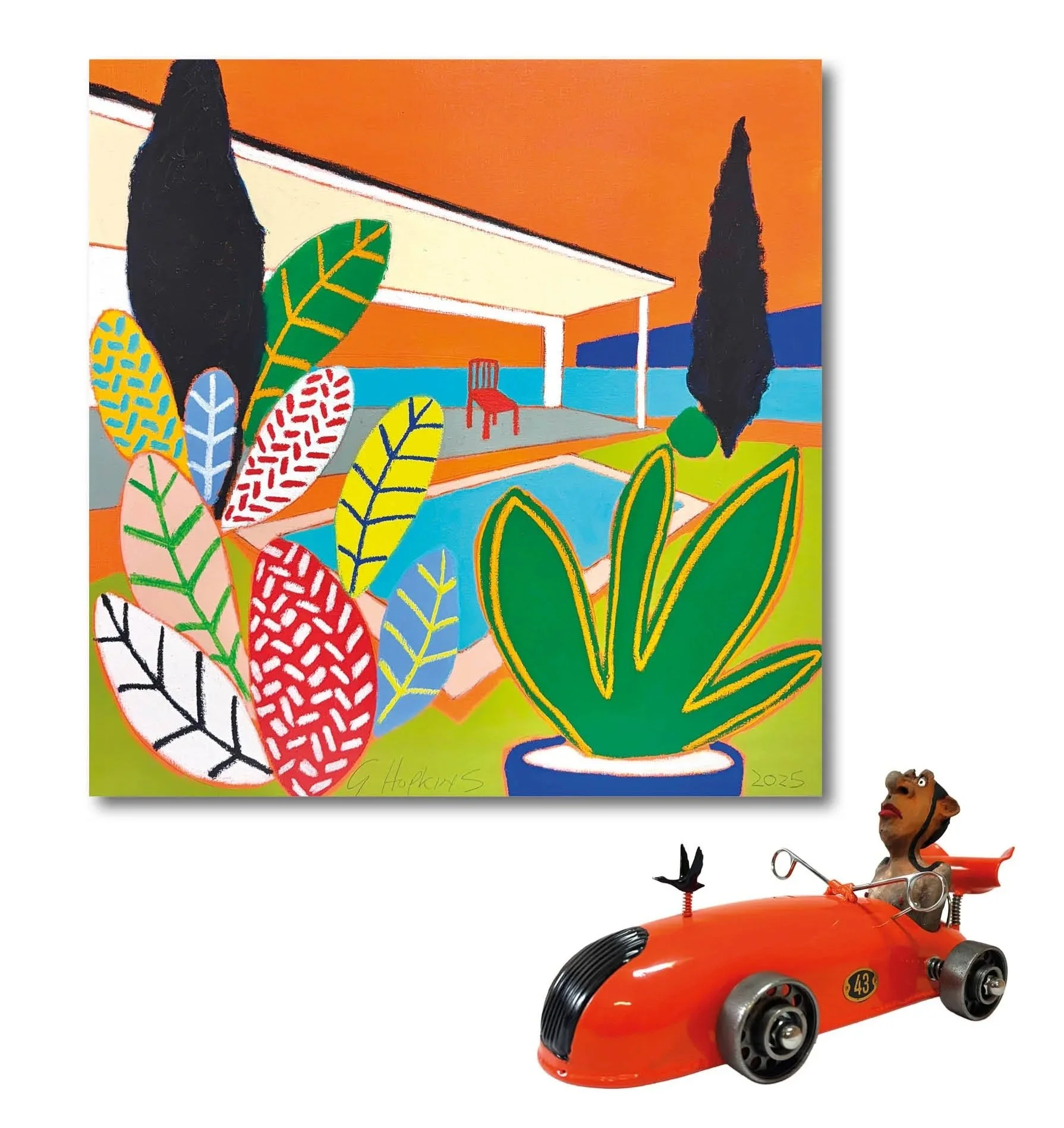 Une rencontre et 2 artistes : HOPKINS et LAGRESLE