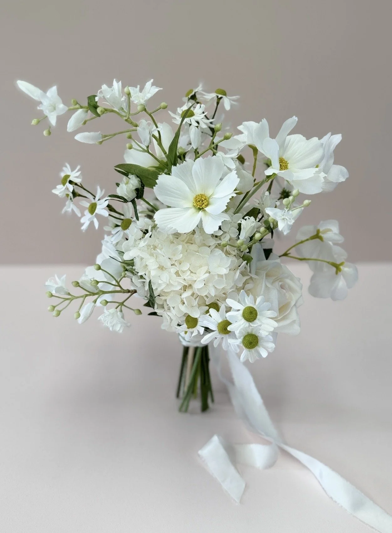 White Hampstead Bridesmaids/Wedding Party Bouquet