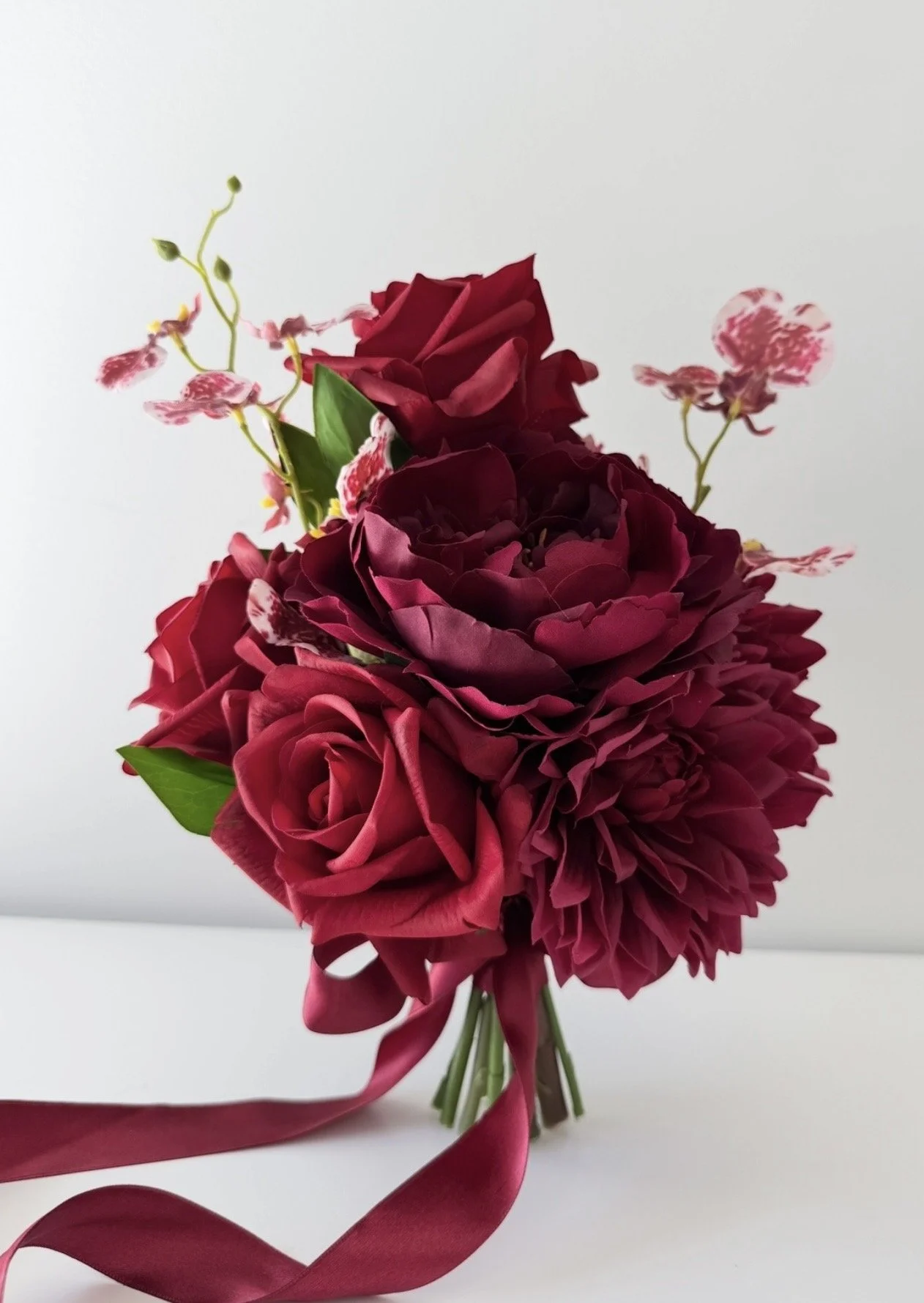 Soho Moody Red Wedding Bouquet