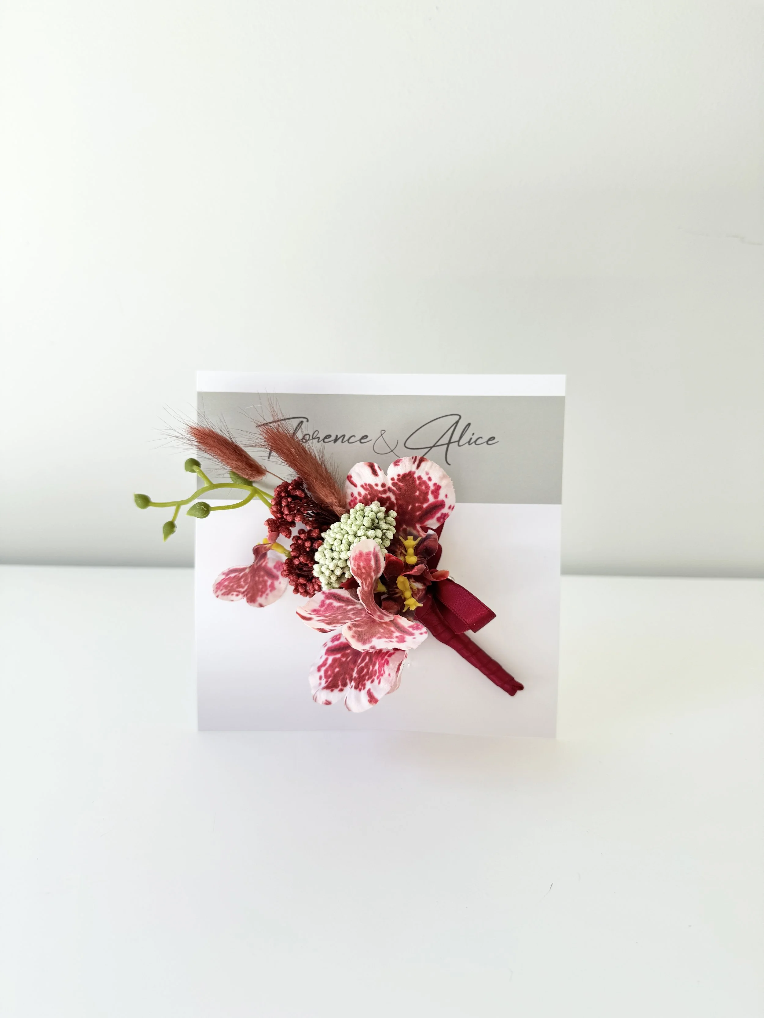 Moody Reds Buttonhole