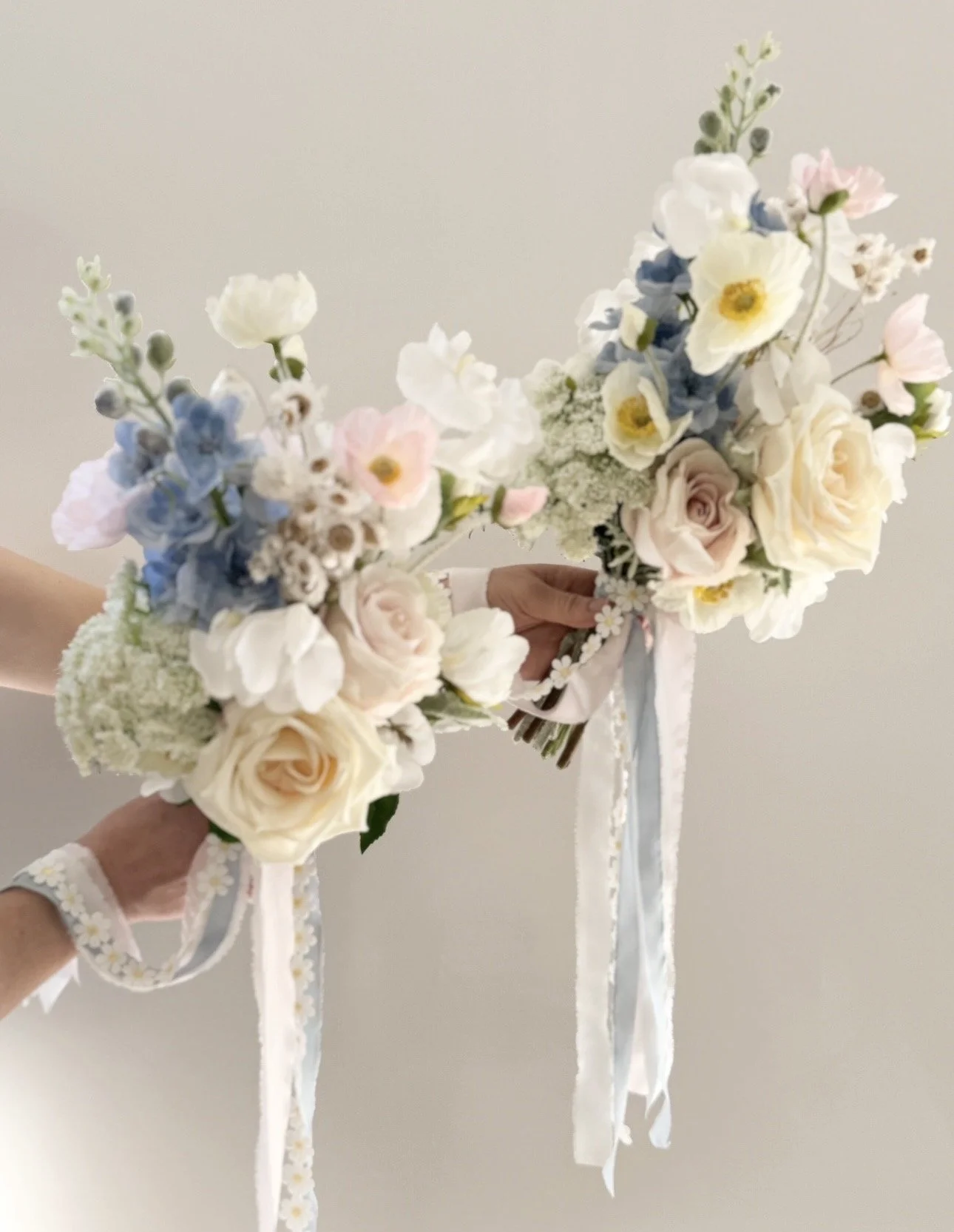 Blue Pastels Hampstead Bridesmaids/Wedding Party Bouquet