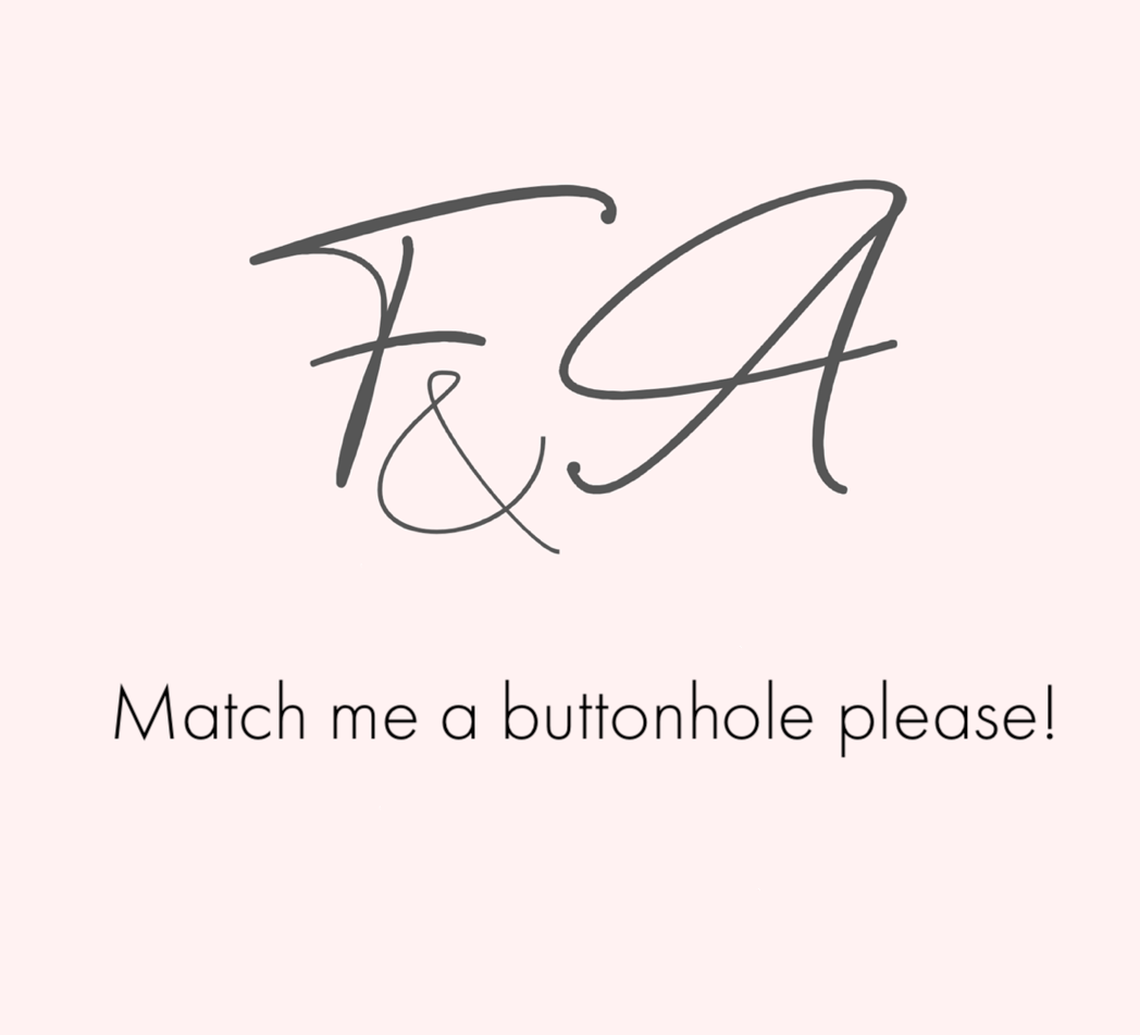 Match Me a Buttonhole